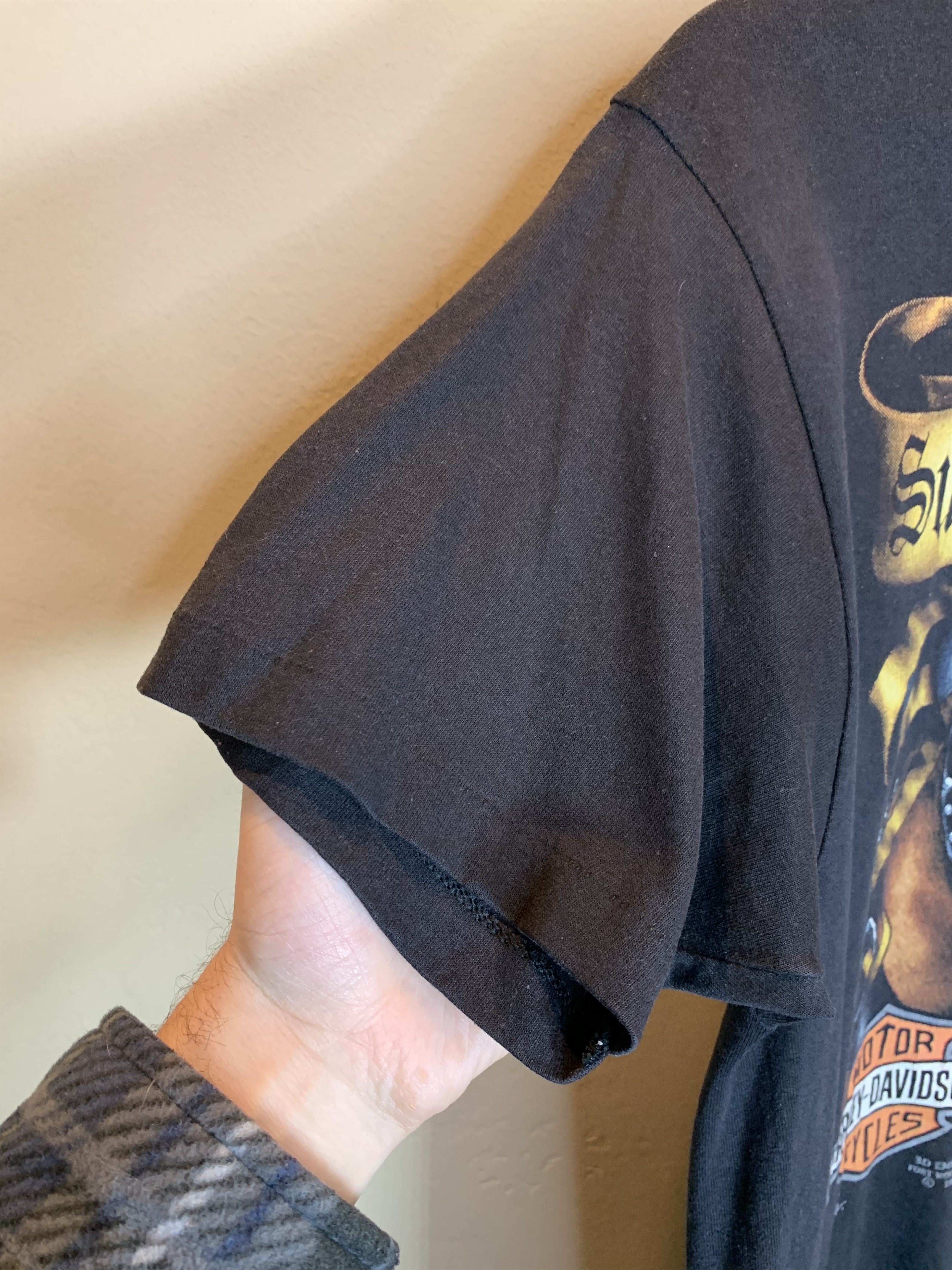 Harley Davidson RARE Vintage 1991 3D Emblem Harley Davidson Survival T-Shirt Size US L / EU 52-54 / 3 - 6 Thumbnail