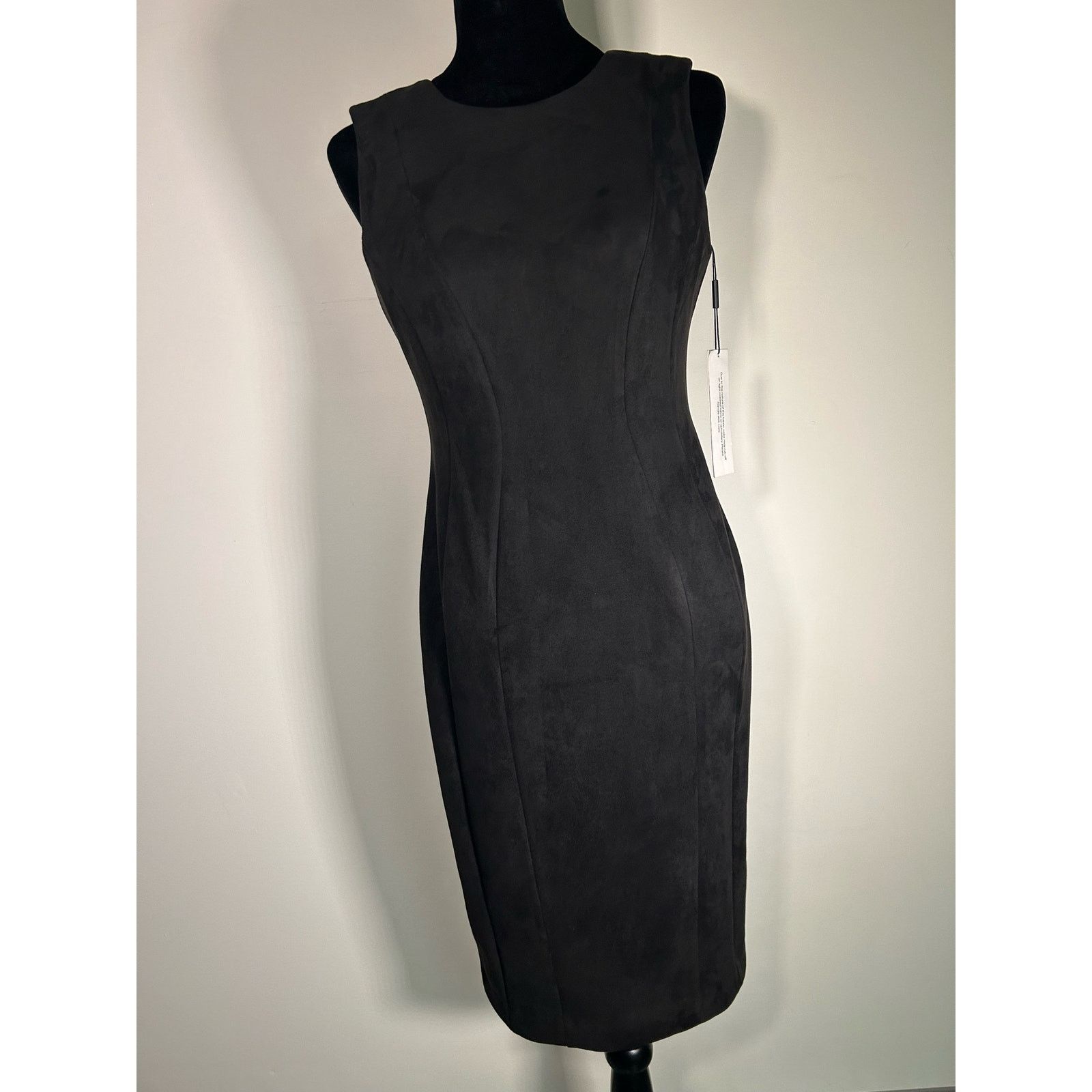 Calvin Klein Calvin Klein Suede Dress Suede New With Tags Size 4 Size S / US 4 / IT 40 - 1 Thumbnail
