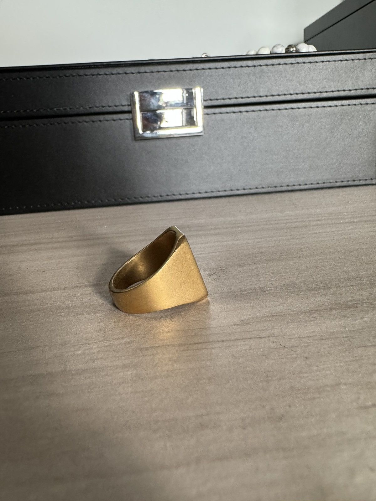 Vetements Vetements Logo Signet ring Size ONE SIZE - 5 Thumbnail
