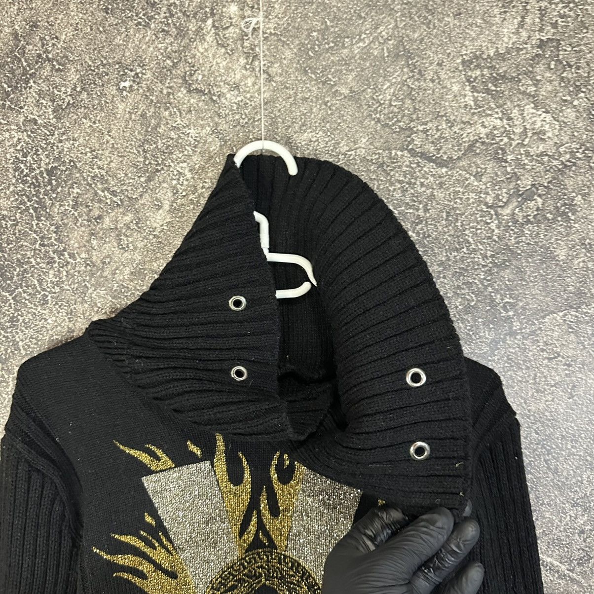 Versace Vintage Crazy Versace Big Logo Sweater Size M / US 6-8 / IT 42-44 - 5 Thumbnail