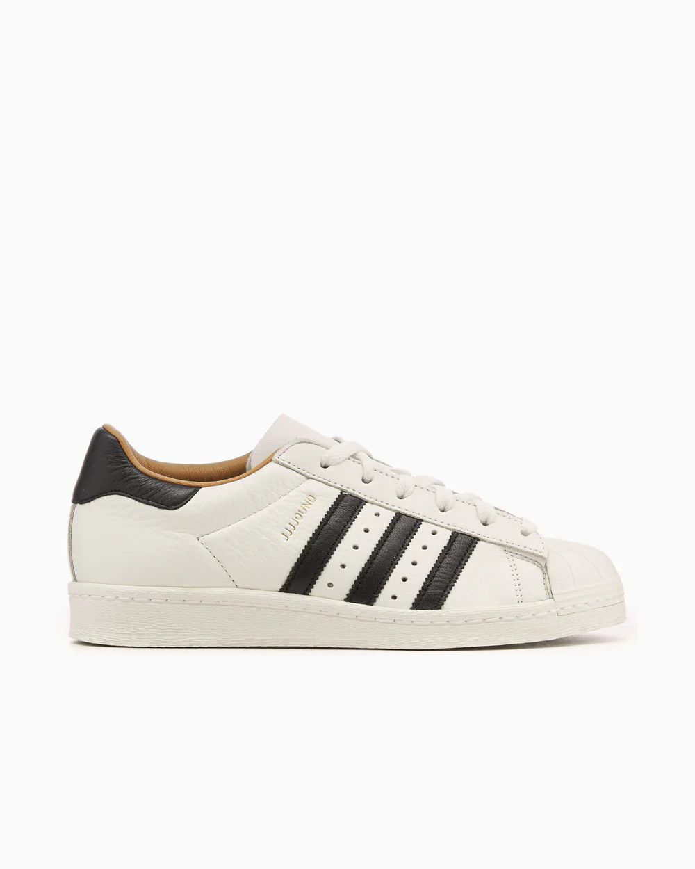 Adidas × JJJJound o1mle0426 Superstar 82 Low-Top Sneakers in Off-White/Black Size US 13 / EU 46 - 1 Thumbnail