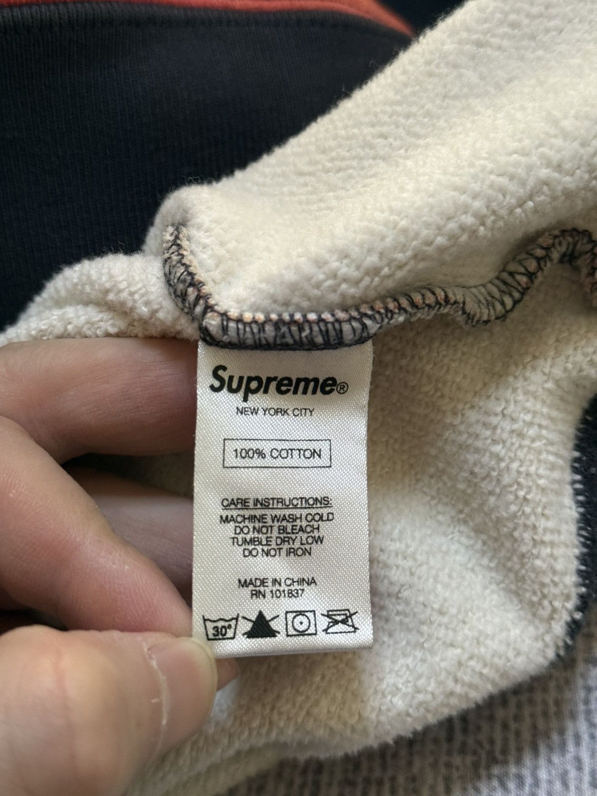 Supreme Supreme blood and semen hooded sweatshirt hoodie hood Size US M / EU 48-50 / 2 - 6 Thumbnail
