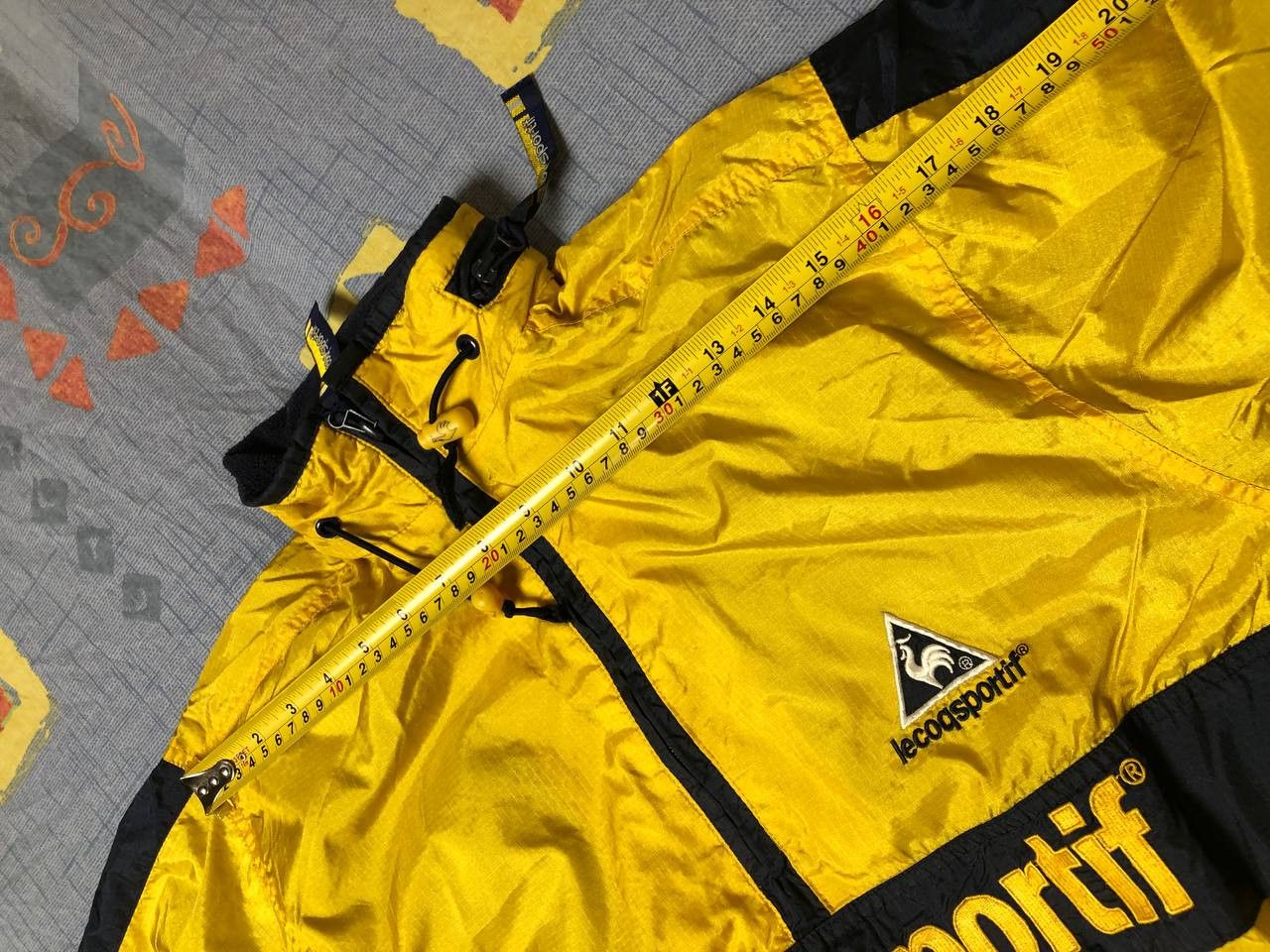 Le Coq Sportif × Vintage Vintage Le Coq Sportif Nylon Zip Jacket Size US M / EU 48-50 / 2 - 16 Thumbnail