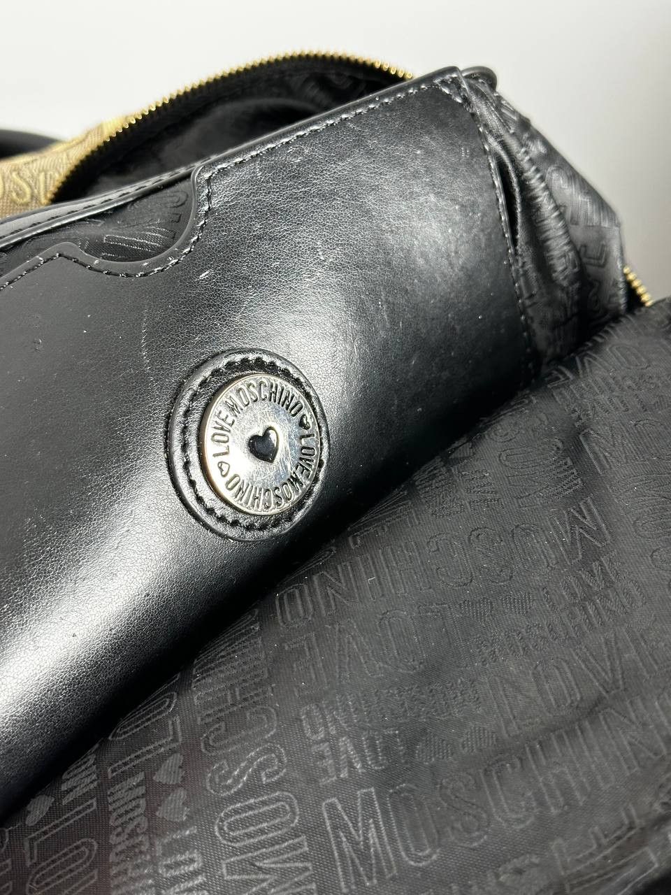 Moschino Love Moschino Luxury Leather Iconic Backpack Size ONE SIZE - 18 Thumbnail
