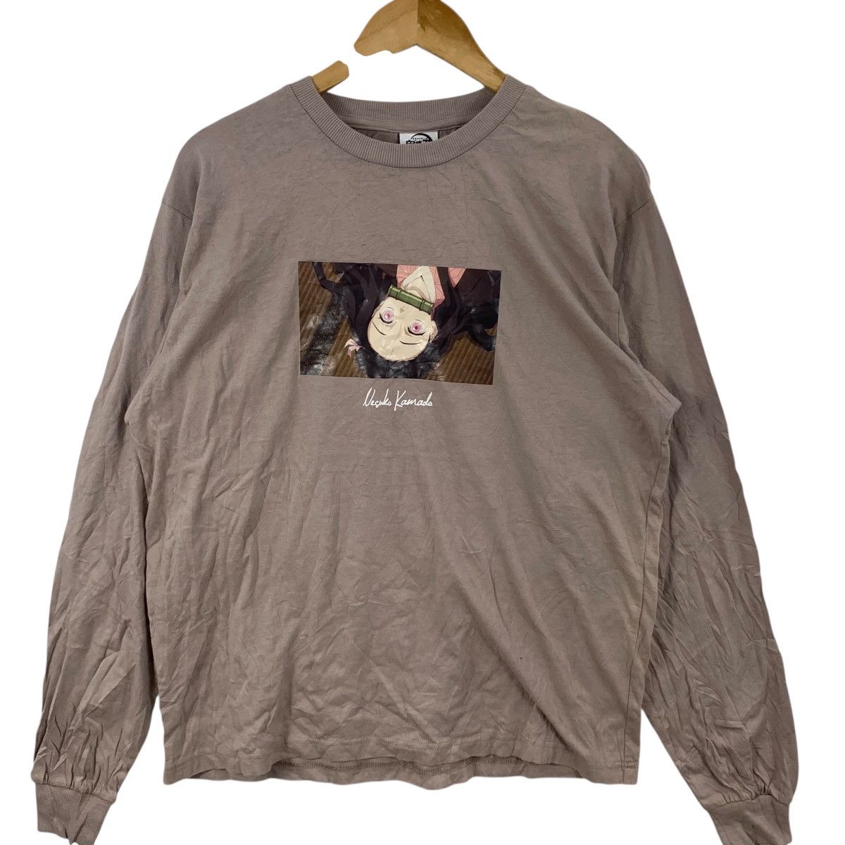 Anime ANIME DEMON SLAYER Nezuko Kamado Distress Tee Shirt Top Size L / US 10 / IT 46 - 4 Thumbnail