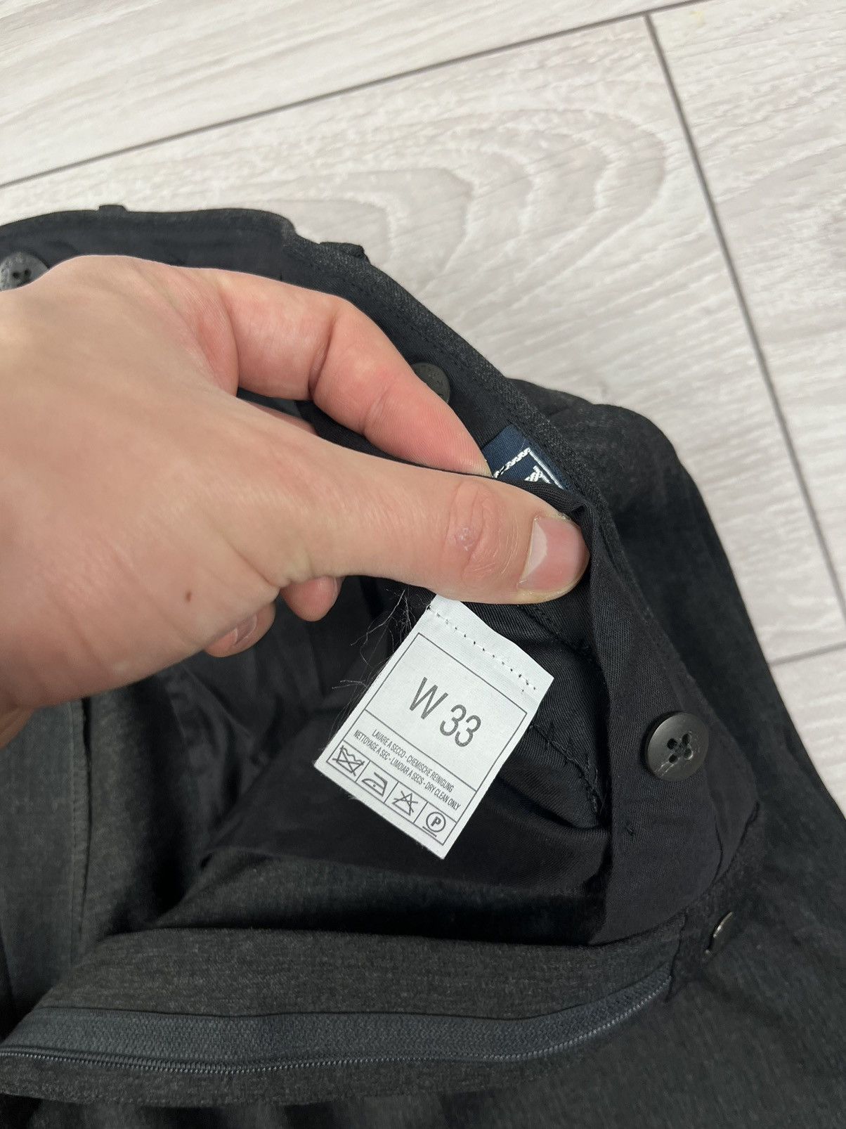 Polo Ralph Lauren Made In Italy Vintage Wool Dress Pants