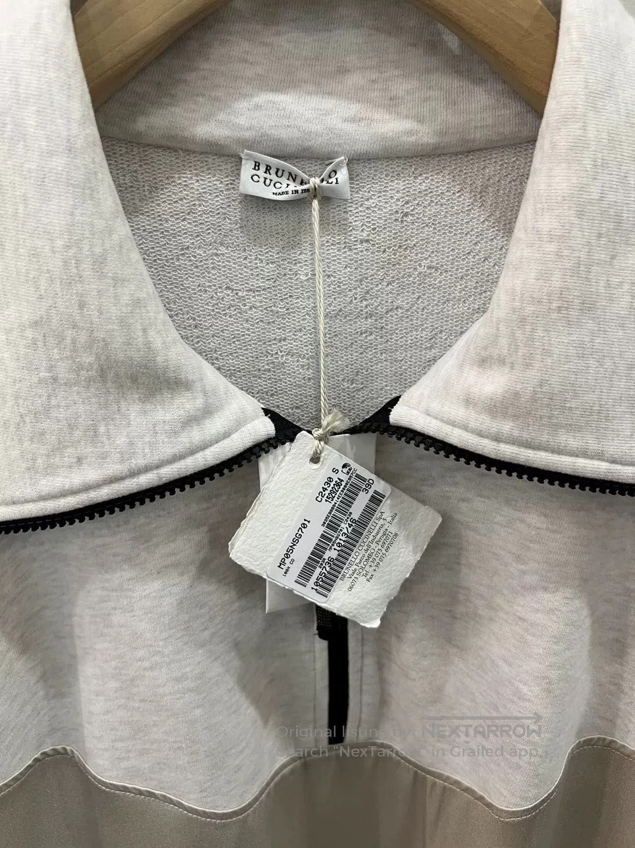 Brunello Cucinelli Brunello Cucinelli Women's Collared Jacket. Size S / US 4 / IT 40 - 8 Thumbnail