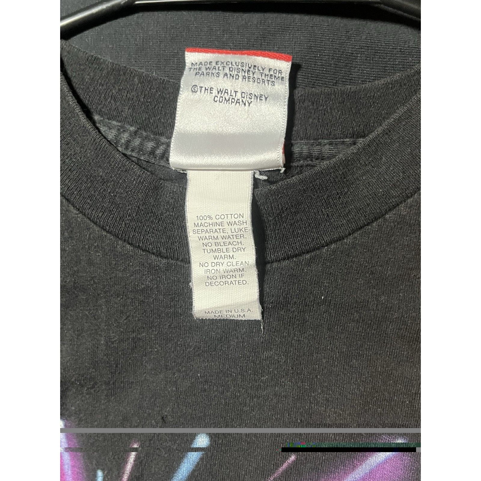 Disney Vtg Space Mountain Disney Shirt Single Stitch Mens M Grail Size US M / EU 48-50 / 2 - 6 Thumbnail