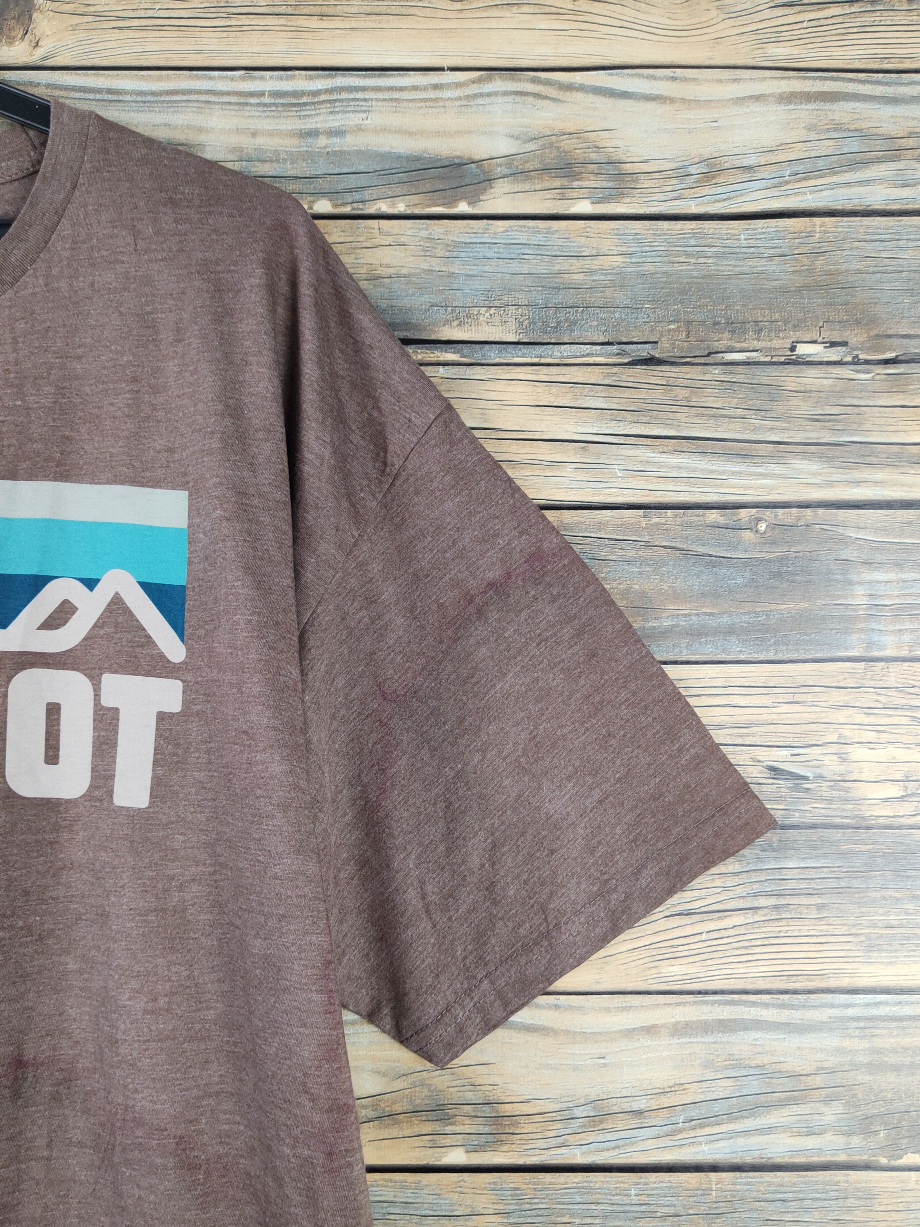 Marmot × Vintage DL Marmot Brown Short Sleeve T-shirt #994 Size US XXL / EU 58 / 5 - 6 Thumbnail