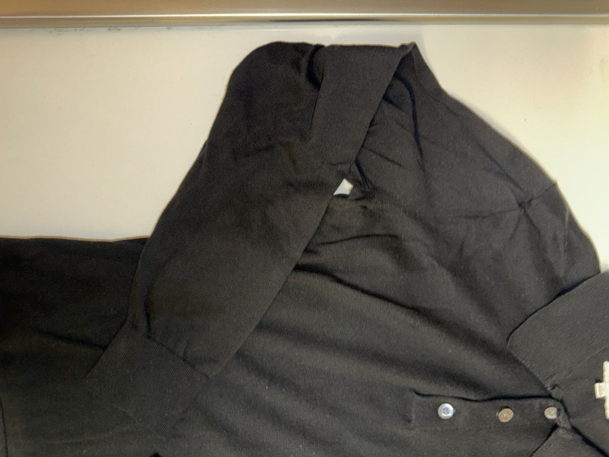 Madewell Madewell Black Cotton Long-sleeve Polo Size US XS / EU 42 / 0 - 6 Thumbnail