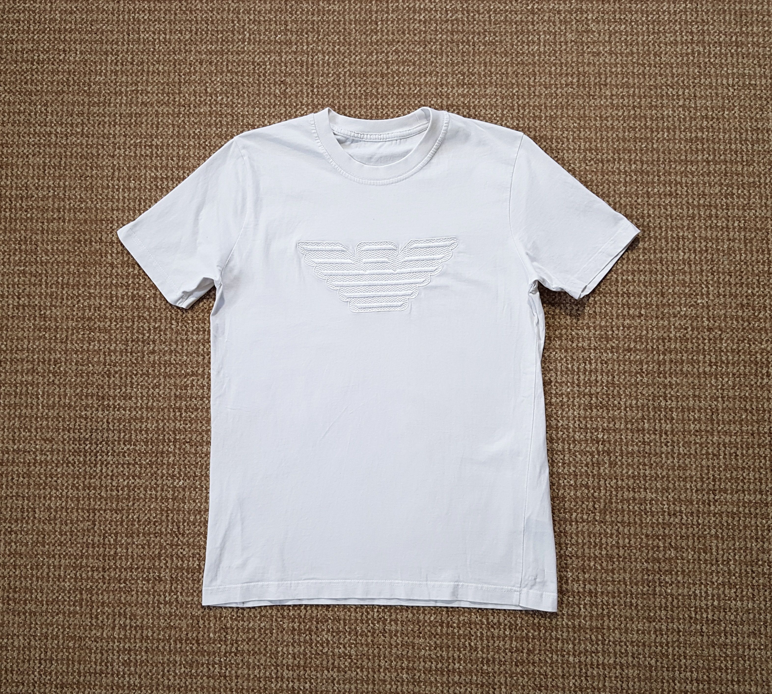 Emporio Armani Emporio Armani Big Logo T-Shirt sz L Size US L / EU 52-54 / 3 - 1 Thumbnail