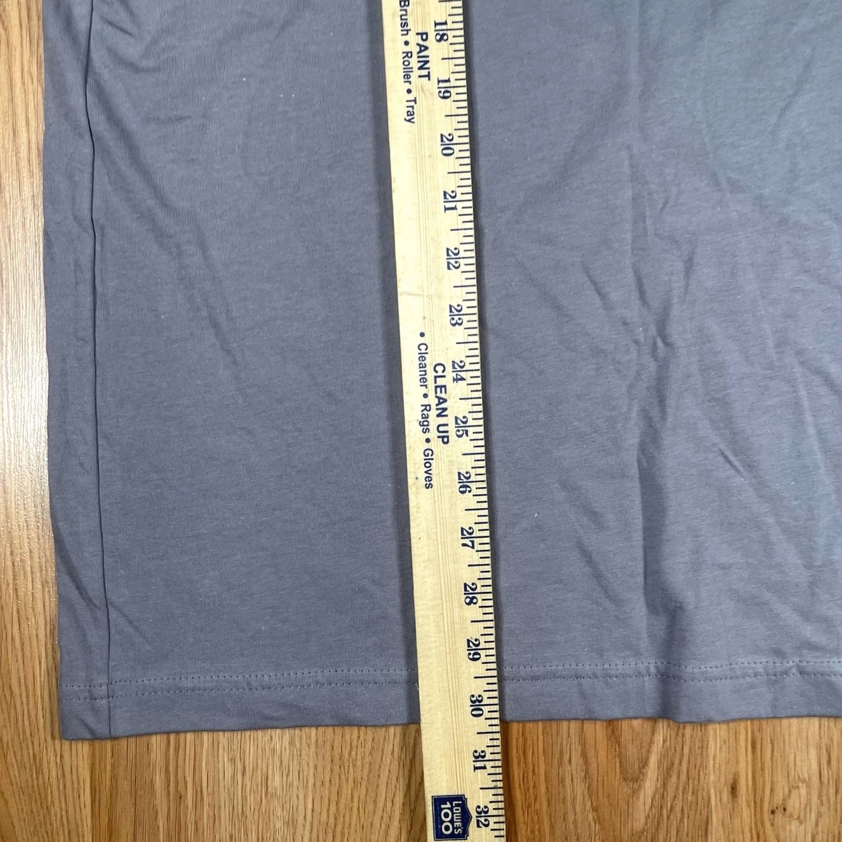 Vintage Canvas T-Shirt Mens XL Extra Large Gray Short Sleeve Burlington School District Size US XL / EU 56 / 4 - 4 Thumbnail