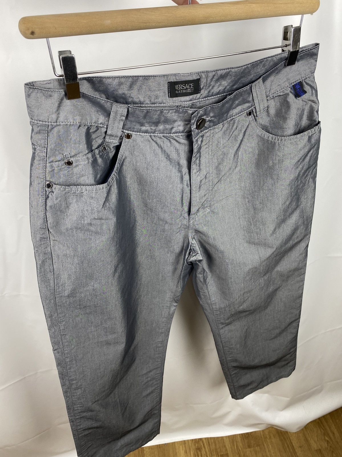 Versace Versace V2 Vintage Shimmer Pants Men size 36 Size US 36 / EU 52 - 5 Thumbnail