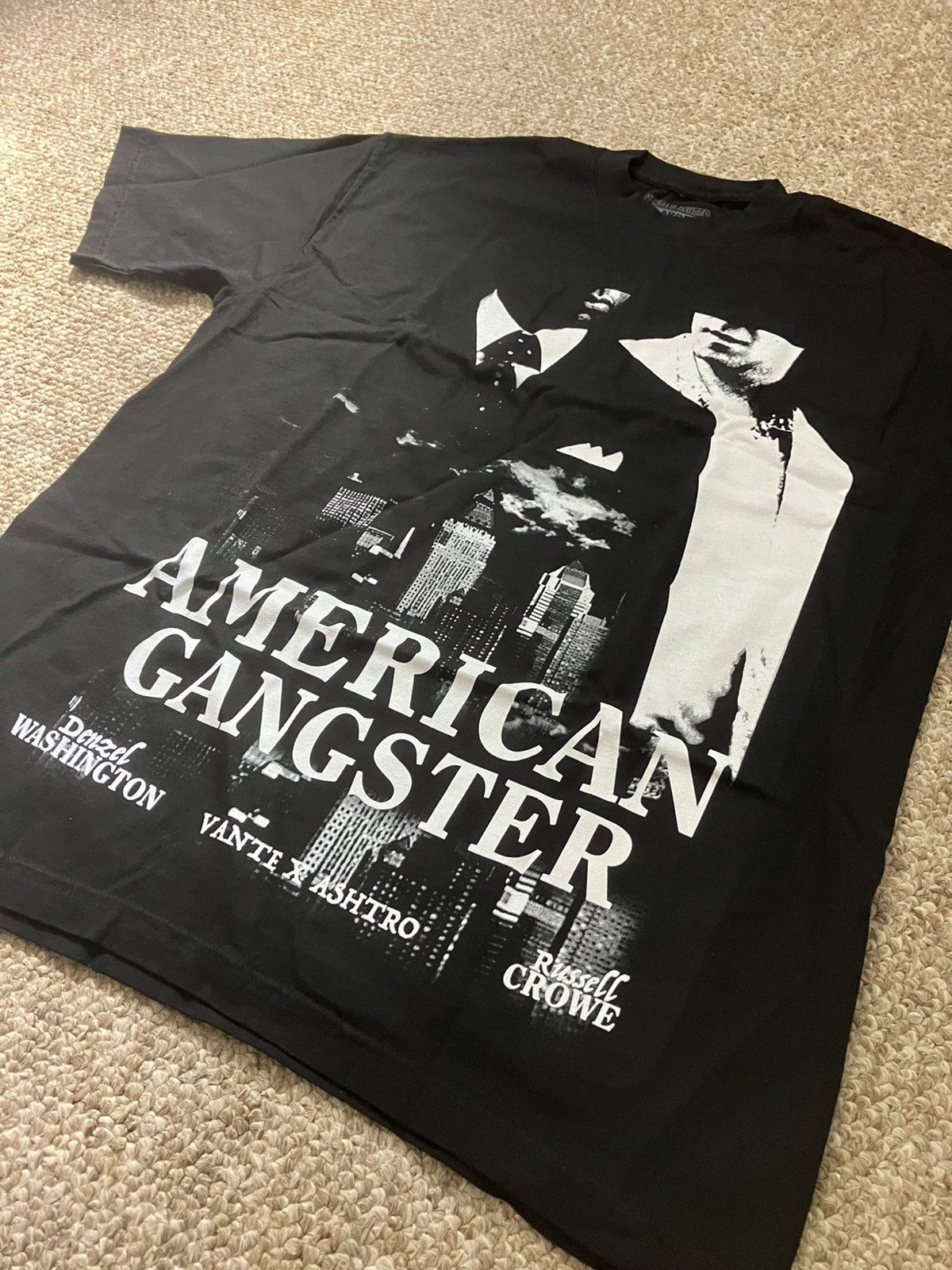 Vintage American Gangster T-shirt Size US L / EU 52-54 / 3 - 4 Thumbnail