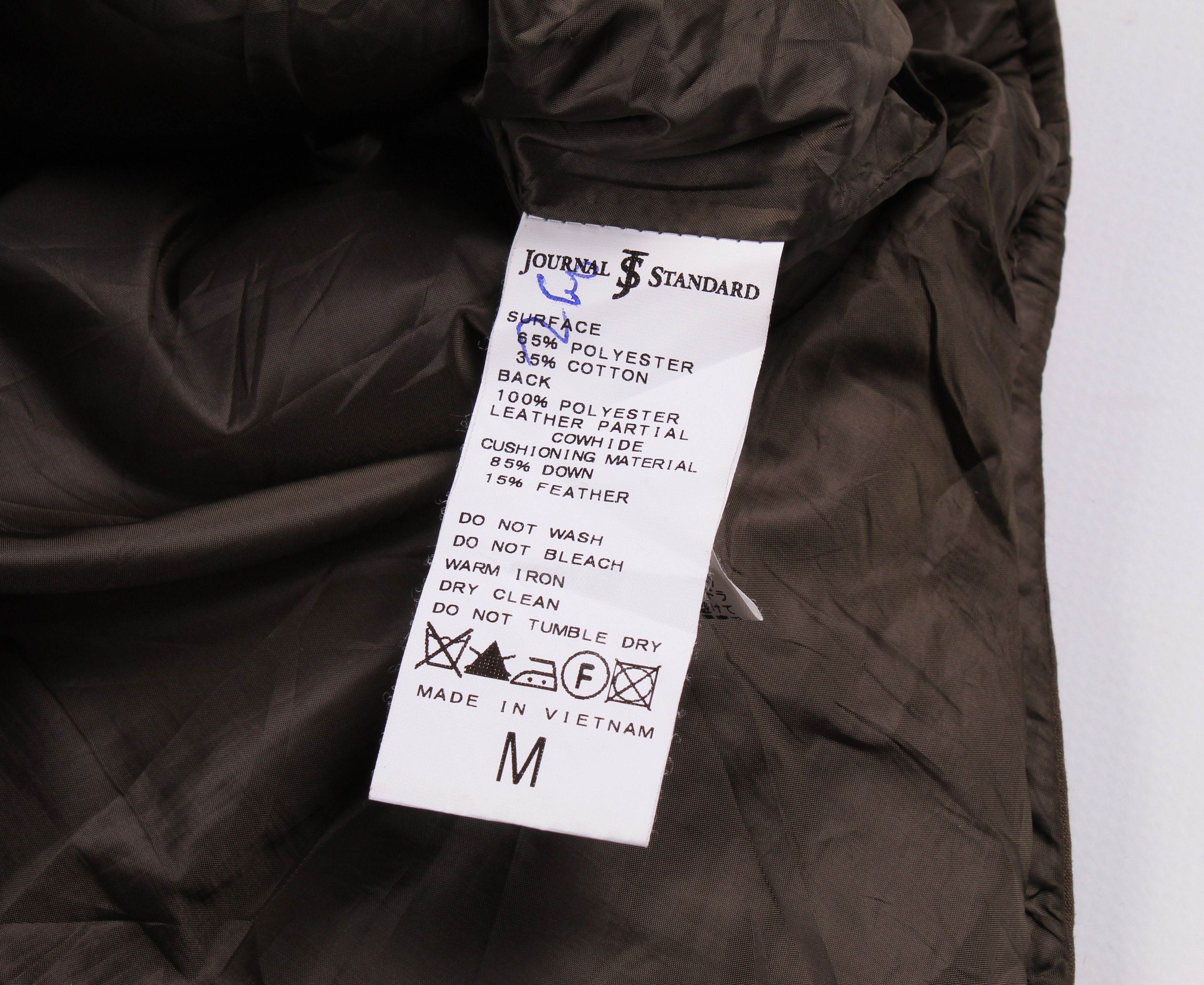 Japanese Brand Journal Standard Down Vest with Leather Collar Size US M / EU 48-50 / 2 - 6 Thumbnail