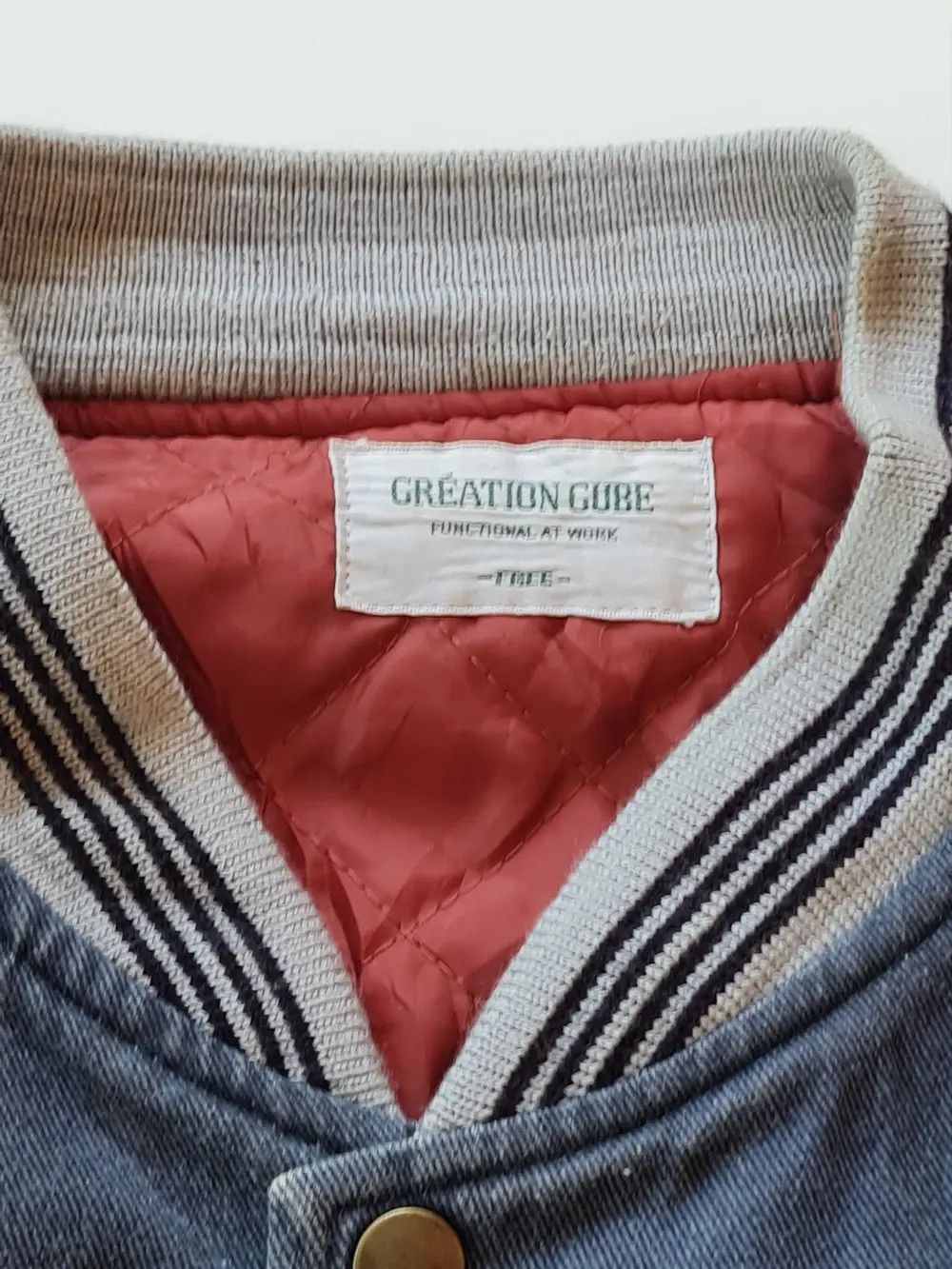 Vintage Vintage Greation Cube Bomber Jacket Style Size US L / EU 52-54 / 3 - 10 Thumbnail