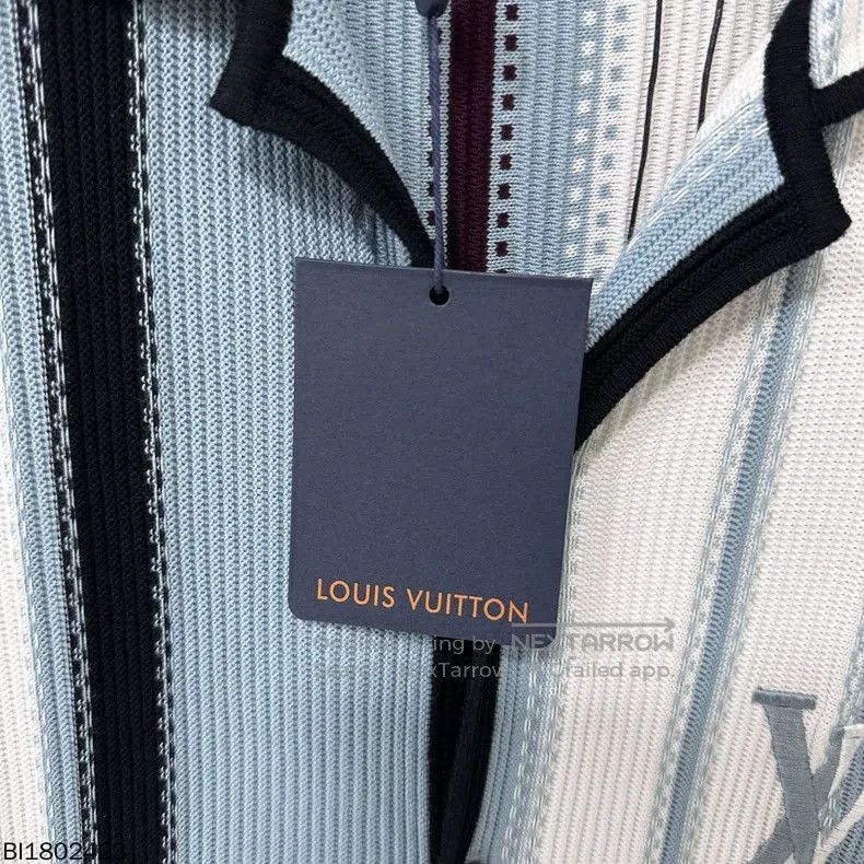 Louis Vuitton Louis Vuitton FW25 Embroidered Stripe Shirt. Size US S / EU 44-46 / 1 - 7 Thumbnail