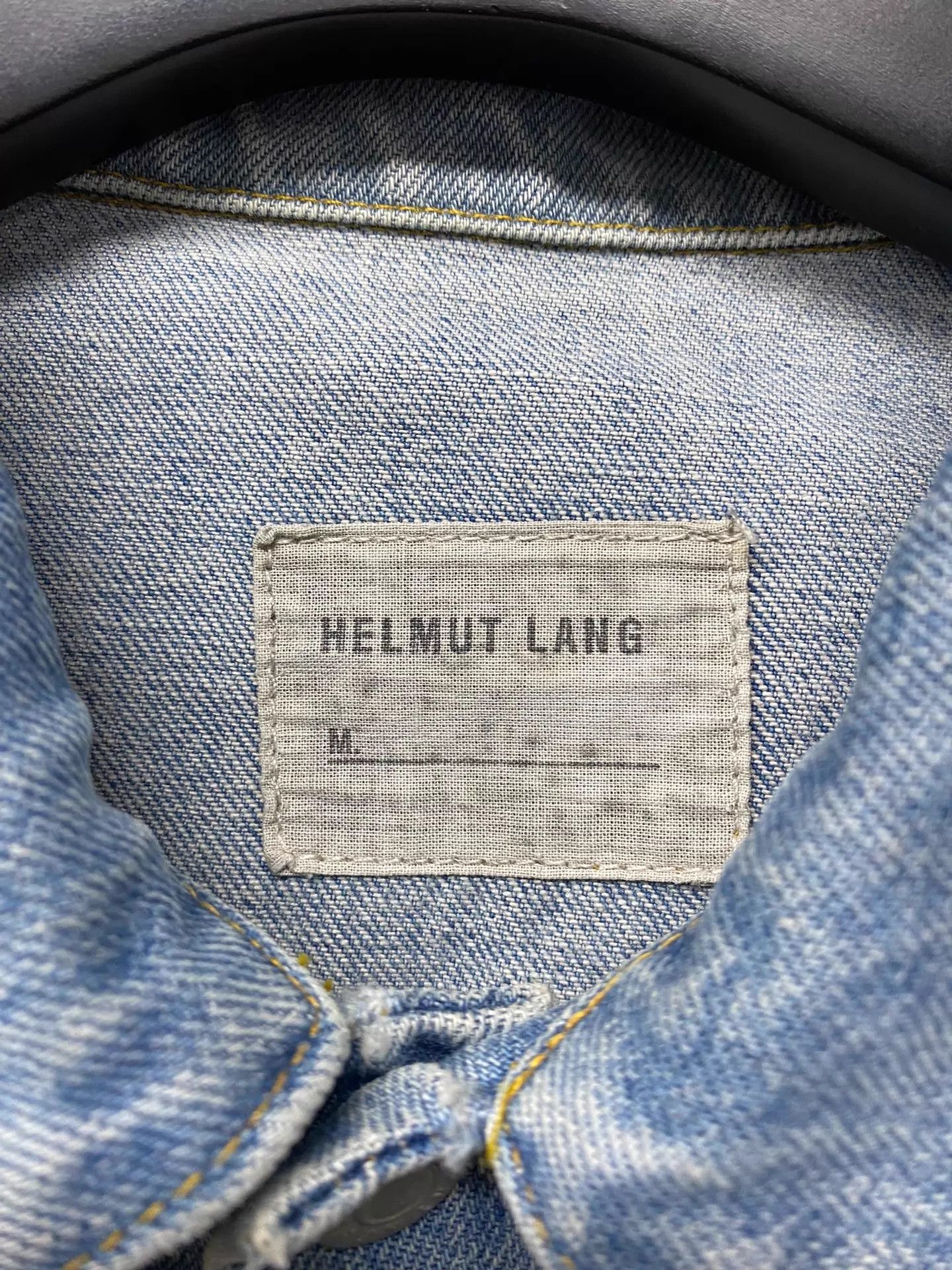 Helmut Lang Helmut Lang Basic Washed Denim Clean Fit Jacket Size US M / EU 48-50 / 2 - 6 Thumbnail