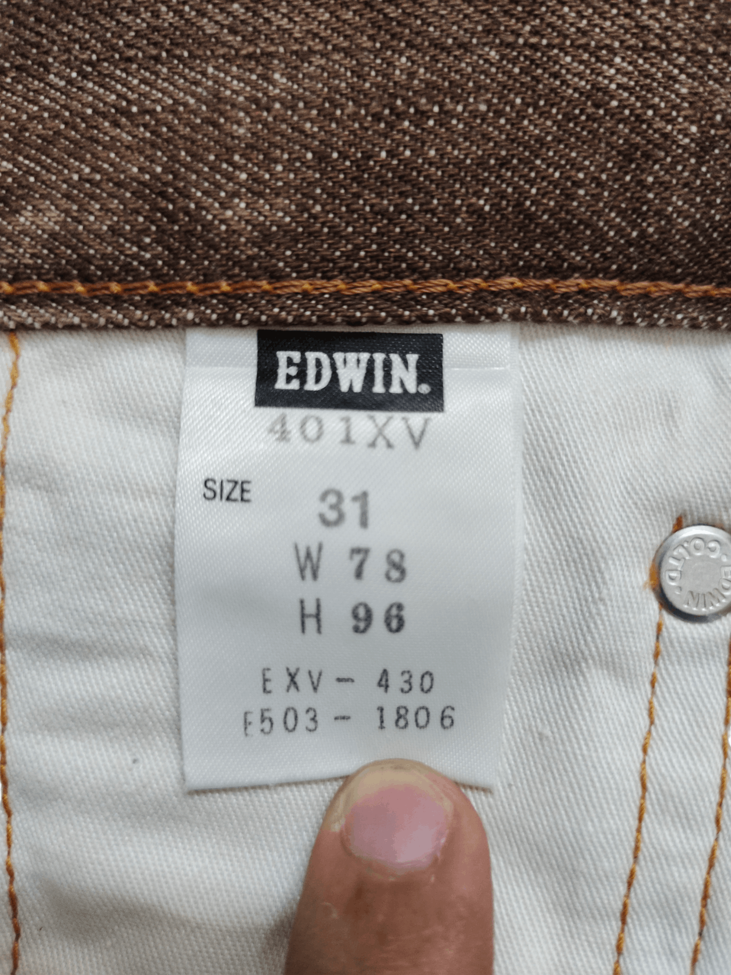 Edwin Flare Jeans Edwin XV Clawmark Faded Denim Bootcut Y2k Size US 32 / EU 48 - 19 Thumbnail