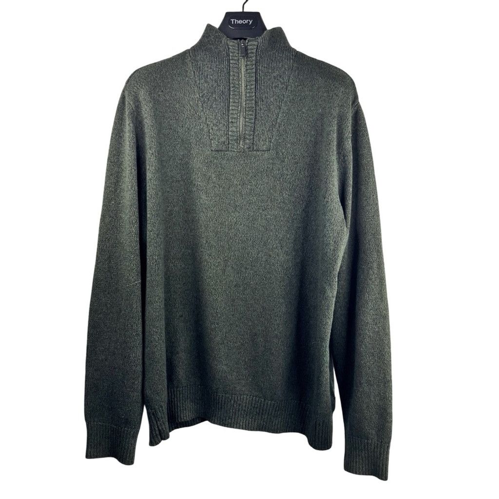 Calvin Klein CALVIN KLEIN JEANS Men 2010's Olive Green Sweater Flawless L Size US L / EU 52-54 / 3 - 1 Thumbnail