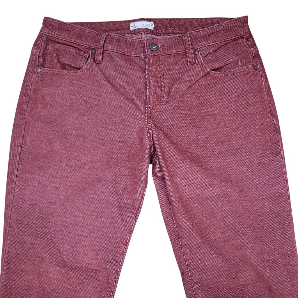 Other Carve Designs Carson Cord Hi-Rise Fray Ankle Rust Pants Wome Size 30" / US 8 / IT 44 - 7 Thumbnail