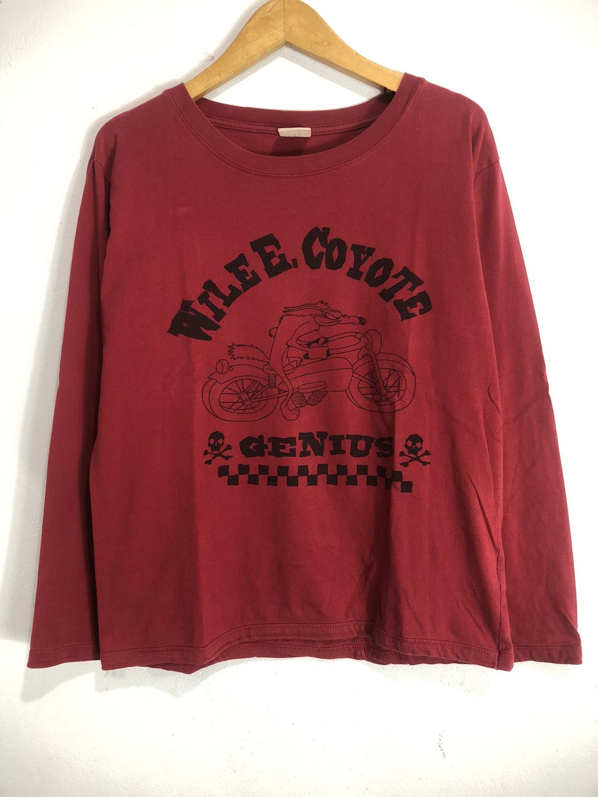 If Six Was Nine Japanese Poem Skull Wilee Coyote Punk Style Size US M / EU 48-50 / 2 - 1 Thumbnail