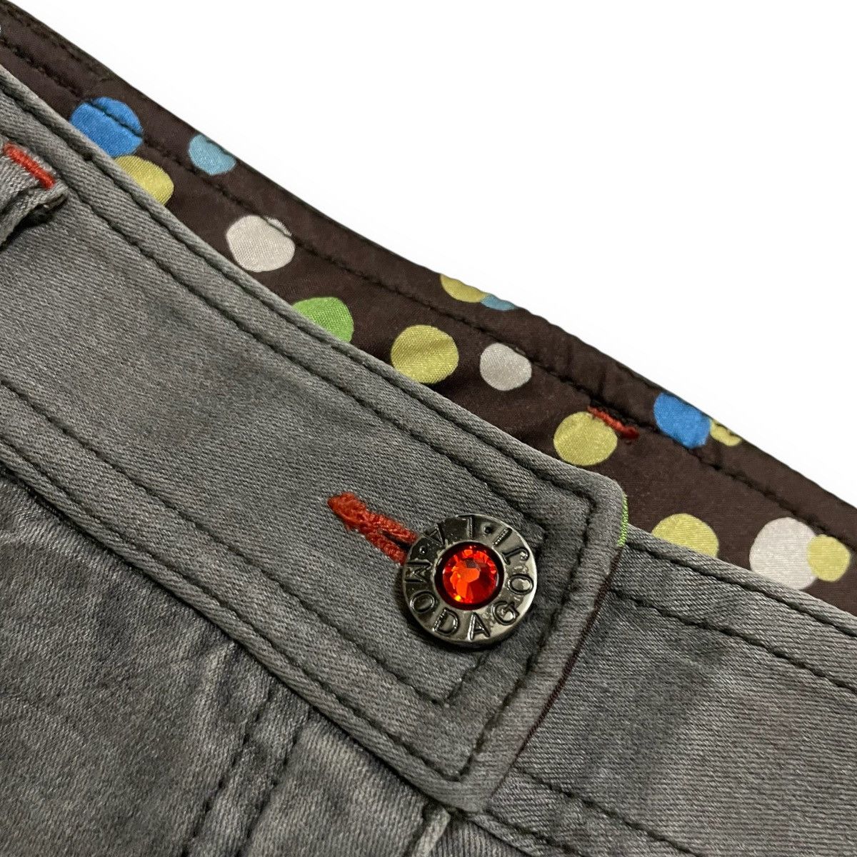 Japanese Brand FLARED HACHIYAMACHO SHIBUYAKU EMBROIDERED DRAGON (з0×40) Size US 30 / EU 46 - 7 Thumbnail