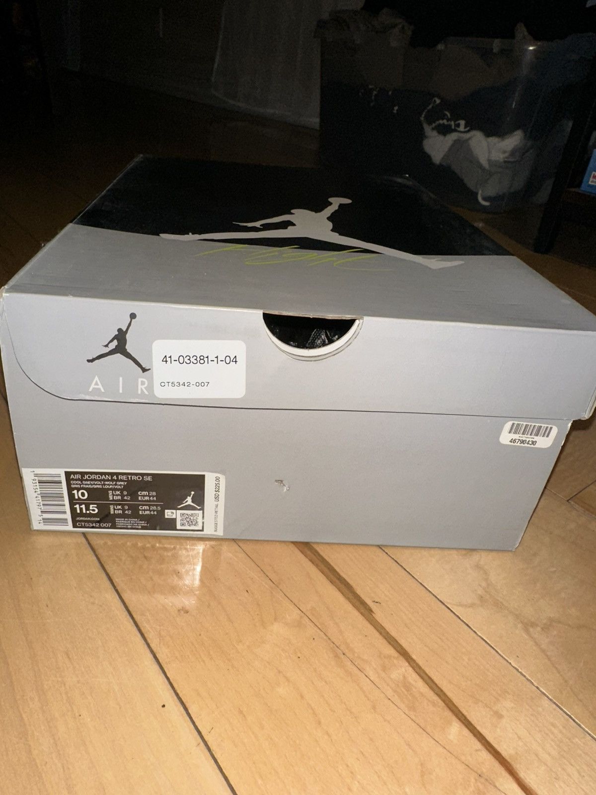 Jordan Brand Jordan 4 Neon Size US 10 / EU 43 - 7 Thumbnail