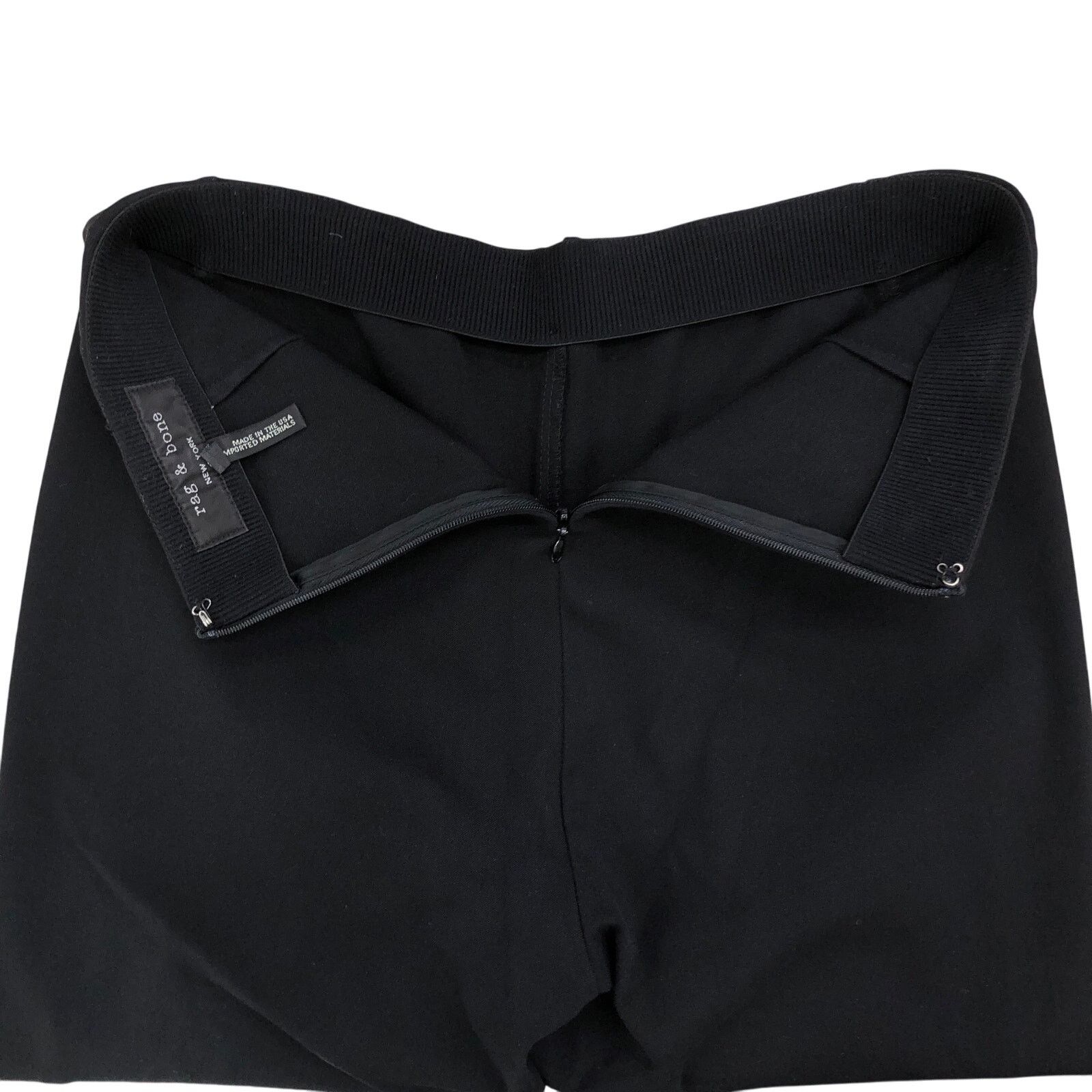 Rag & Bone Rag & Bone Size 2 Pants Simone Rear Zip Trouser Career USA Size 26" / US 2 / IT 38 - 11 Thumbnail