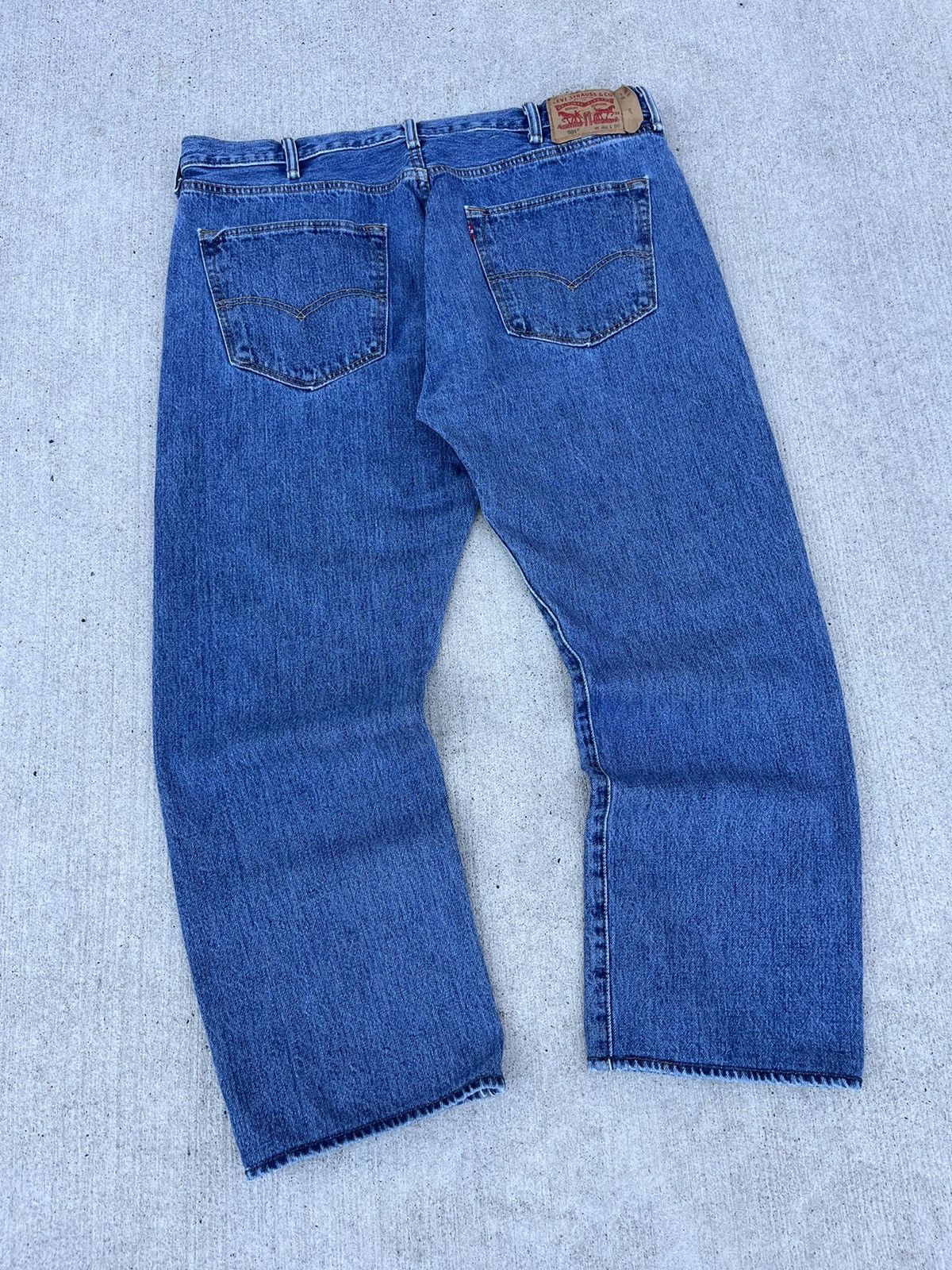Levi's × Vintage Crazy Vintage Y2K Levi’s 501 Baggy Jeans Size US 40 / EU 56 - 1 Thumbnail