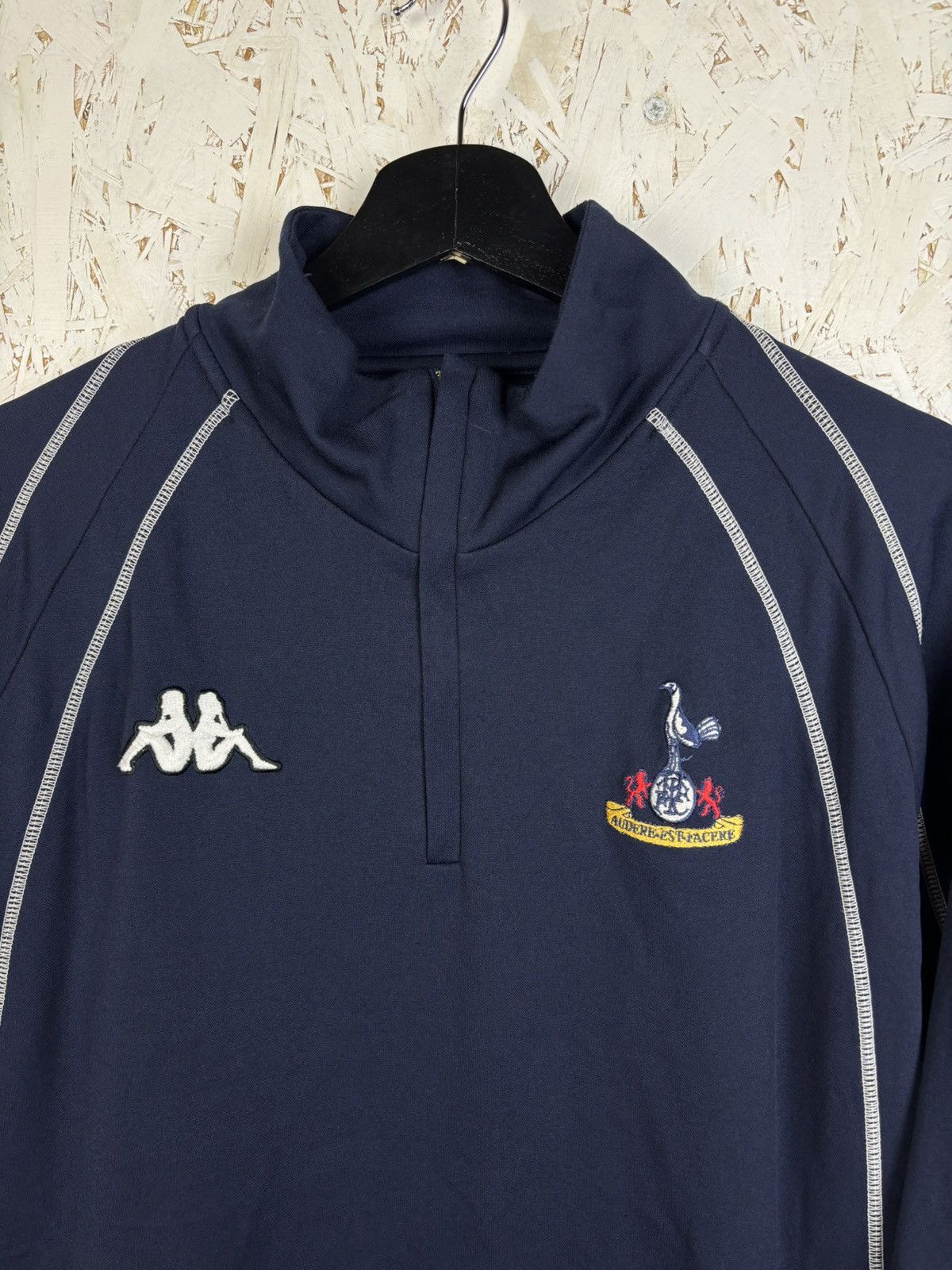 Kappa 00s Kappa Tottenham Hotspur 2004/05 1/4 Zip Sweat Top Blue M Size US M / EU 48-50 / 2 - 2 Thumbnail