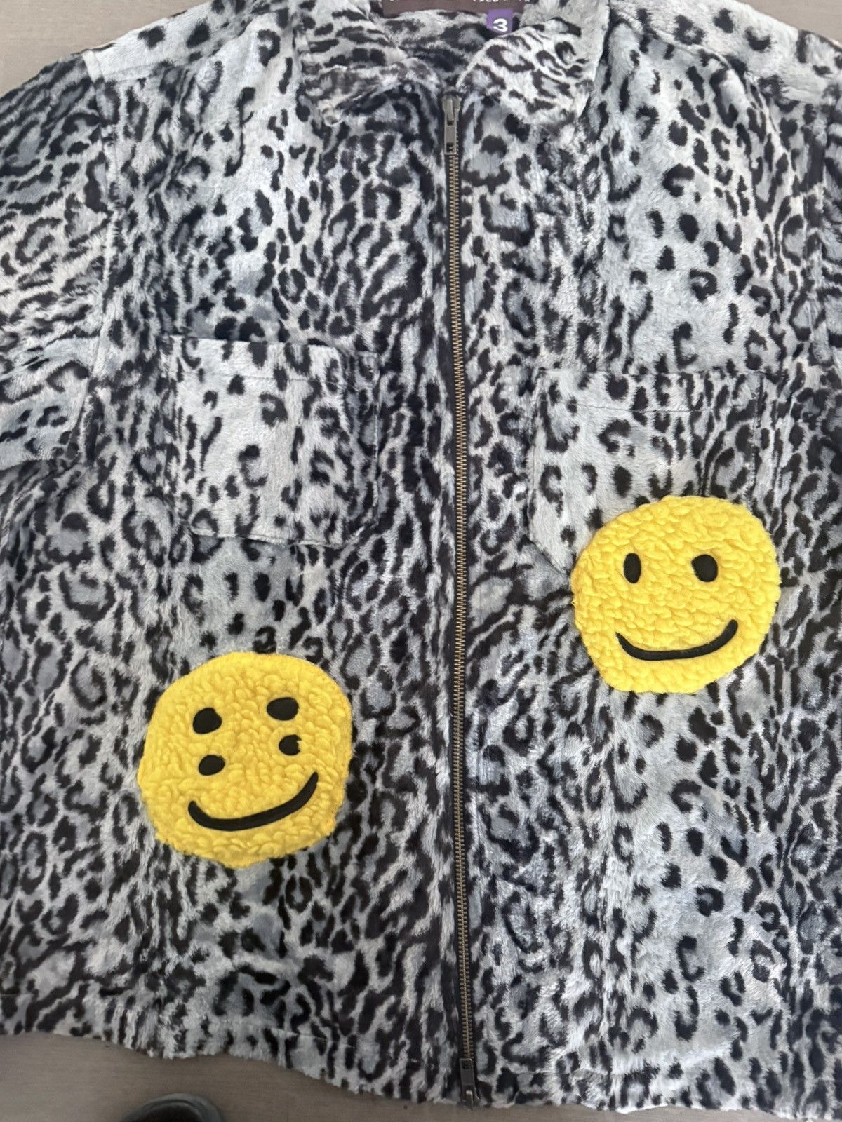 Cactus Plant Flea Market Cactus flea market leopard print work jacket Size US L / EU 52-54 / 3 - 5 Thumbnail