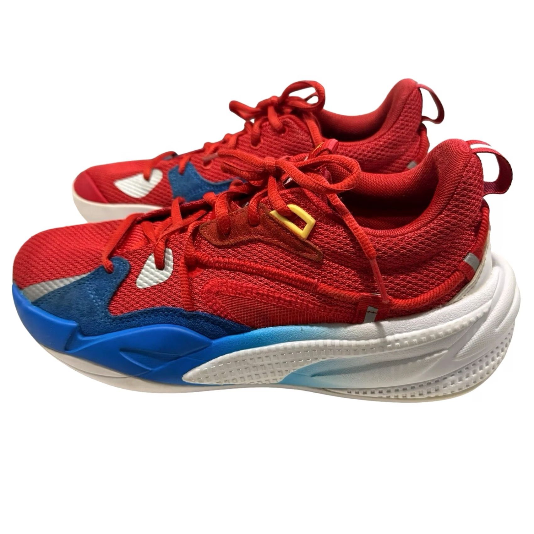 Puma PUMA RS-Dreamer x Nintendo x J. Cole Super Mario 64 Sneaker Low Top Unisex Adults 7C 2020 Red White Blue Knit Basketball Cole 194652-01 Size US 6 / EU 39 - 2 Thumbnail