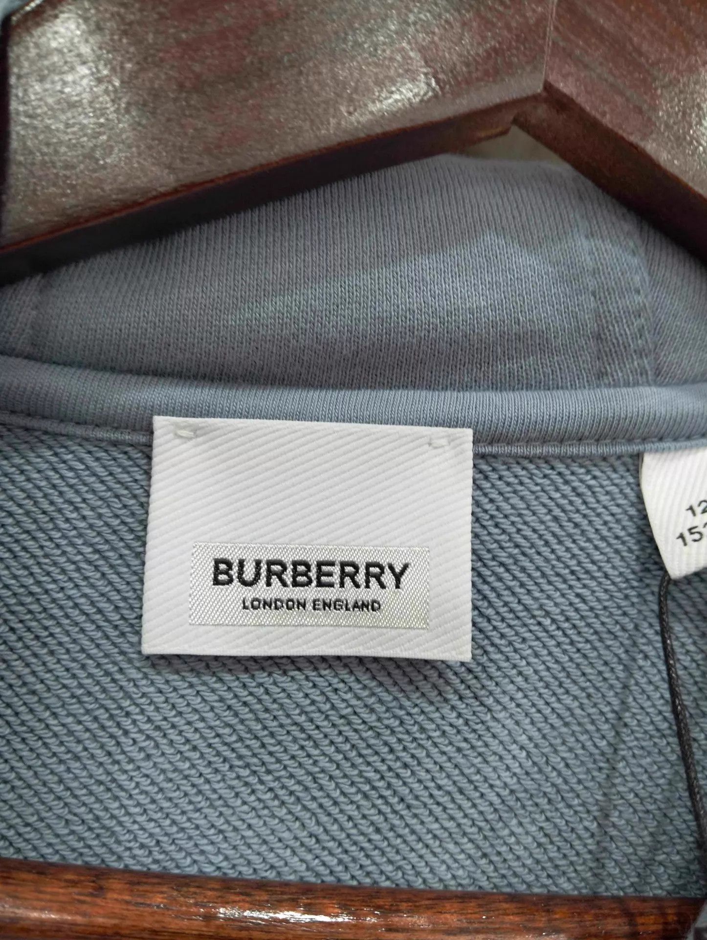 Burberry Burberry Check Panel Hoodie 12Y Size XXS / US 00 / IT 34 - 4 Thumbnail