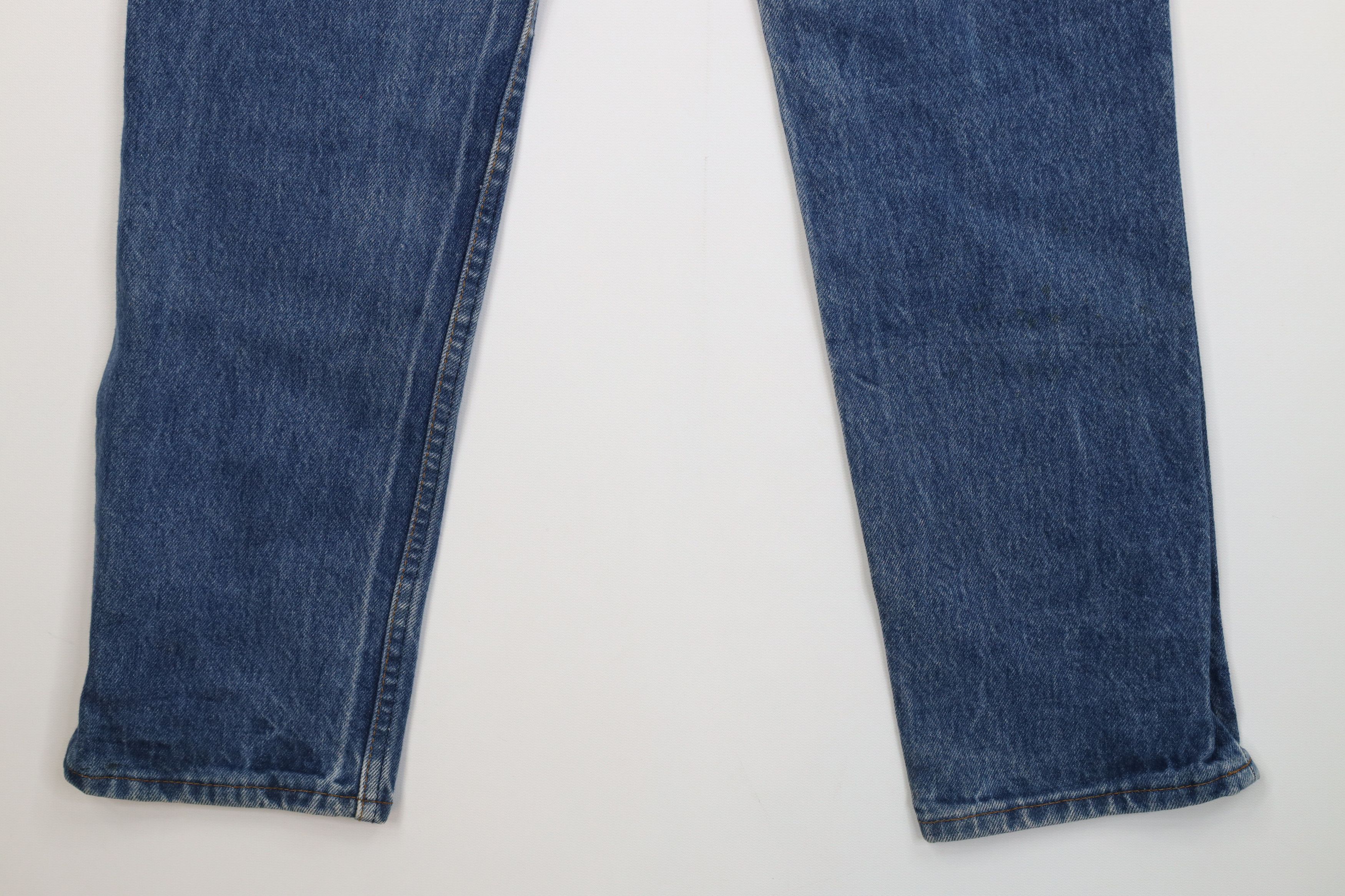 Levi's Vintage 80s Levis 706 Fit Faded Denim Jeans Blue Cotton USA Size 28" / US 6 / IT 42 - 13 Thumbnail