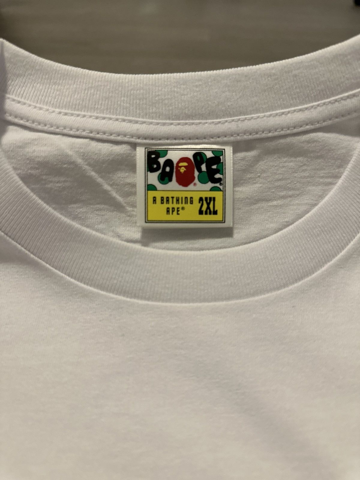 Bape 2023 BAPE ABC Camo By Bathing Ape Tee 'White/Grey' Size US L / EU 52-54 / 3 - 3 Thumbnail