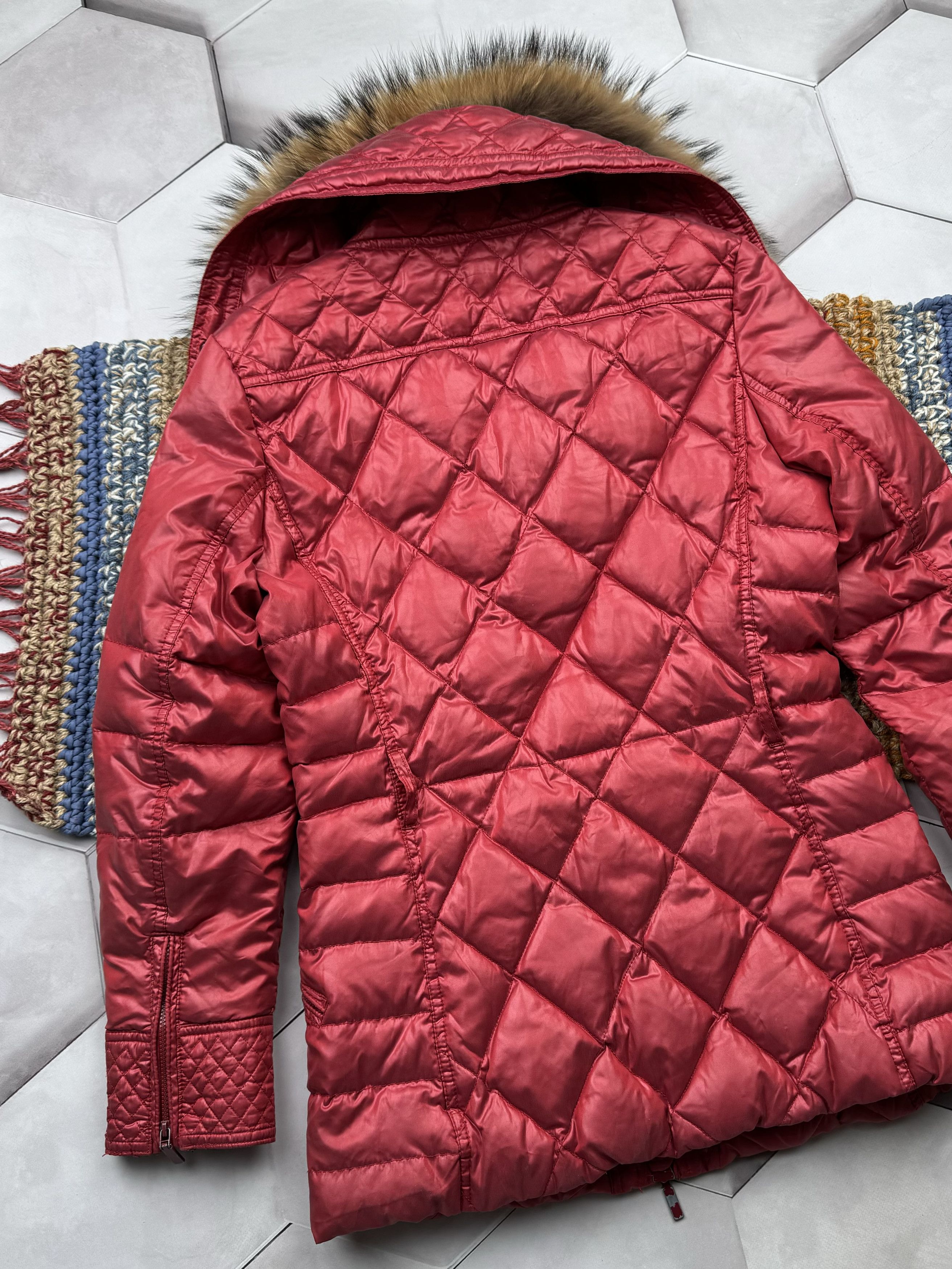 Japanese Brand Vintage Down Puffer Jacket With Real Fur Neck E4 Size L / US 10 / IT 46 - 11 Thumbnail