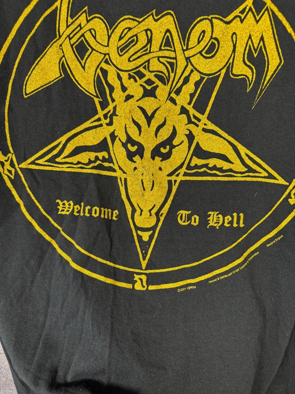 Band Tees × Vintage Vintage 2001 Venom Welcome To Hell Band Tee XL Heave Metal Size US XL / EU 56 / 4 - 8 Thumbnail