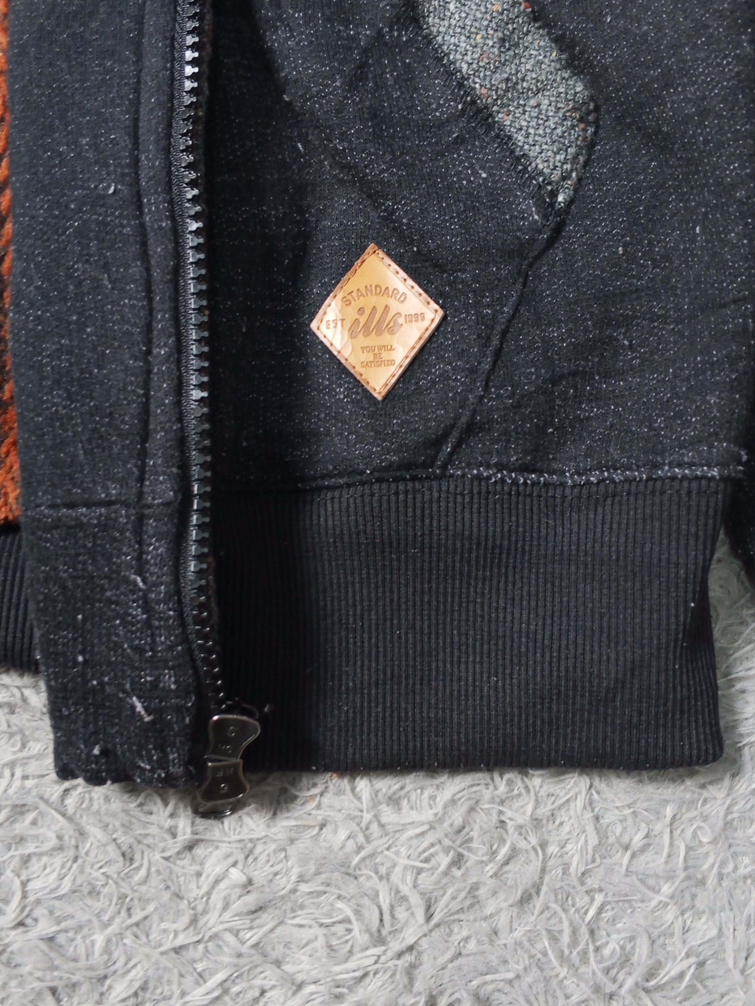 Japanese Brand Double Layer Wool Fullzip Hoodie Asian Japan Style Size US L / EU 52-54 / 3 - 3 Thumbnail