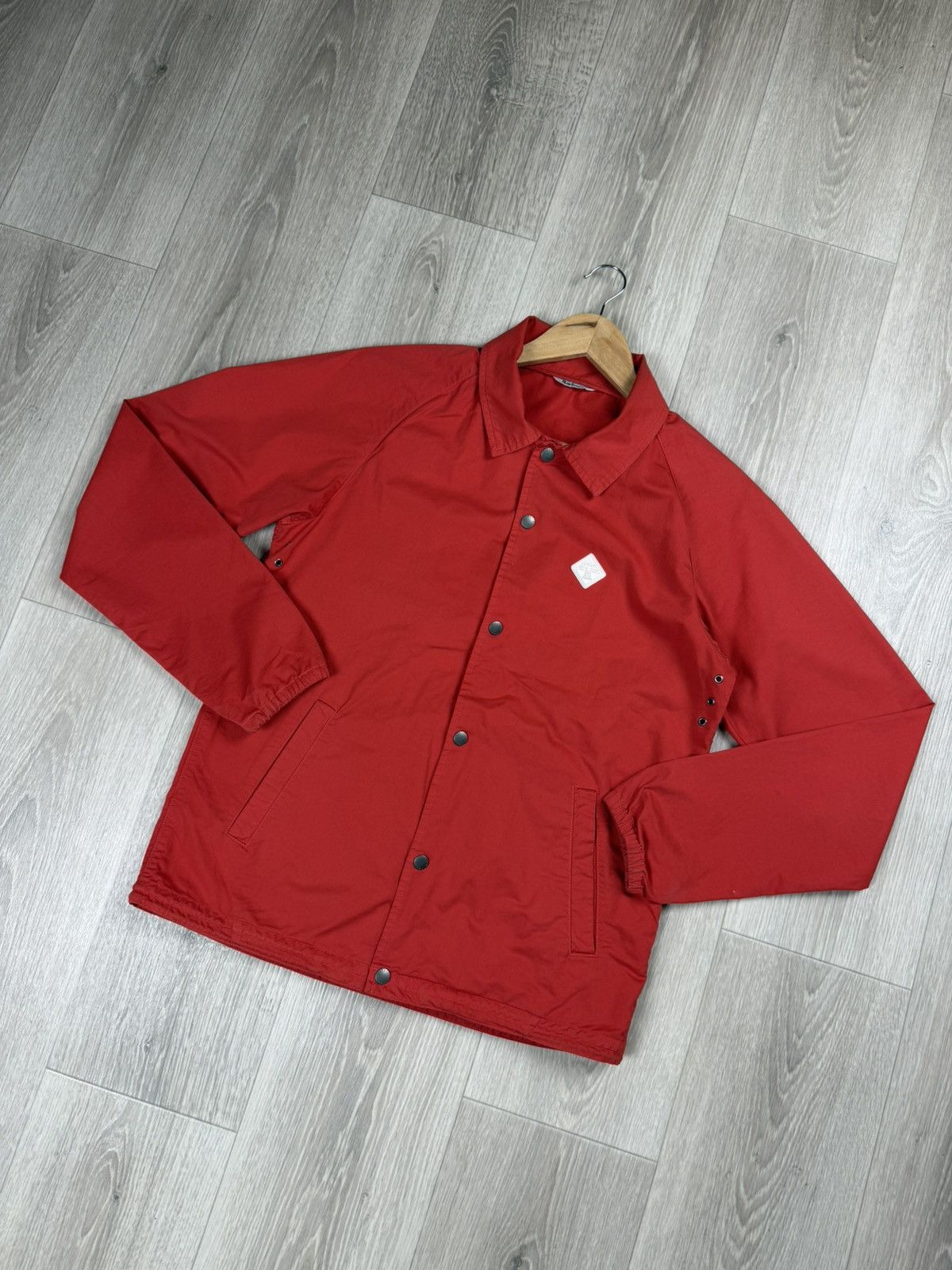 Barbour Barbour Beacon Coach Casual Red Overshirt Jacket Size S Size US S / EU 44-46 / 1 - 3 Thumbnail