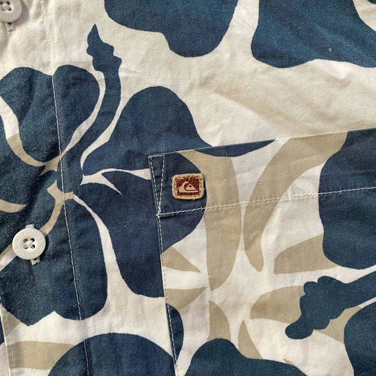 Quiksilver VINTAGE Y2K QUIKSILVER HAWAIIAN CRAZY SHIRT 112 Size US L / EU 52-54 / 3 - 7 Thumbnail