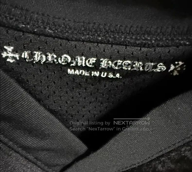 Chrome Hearts Chrome Hearts Black Hockey Jersey Short Sleeve. Size US L / EU 52-54 / 3 - 3 Thumbnail