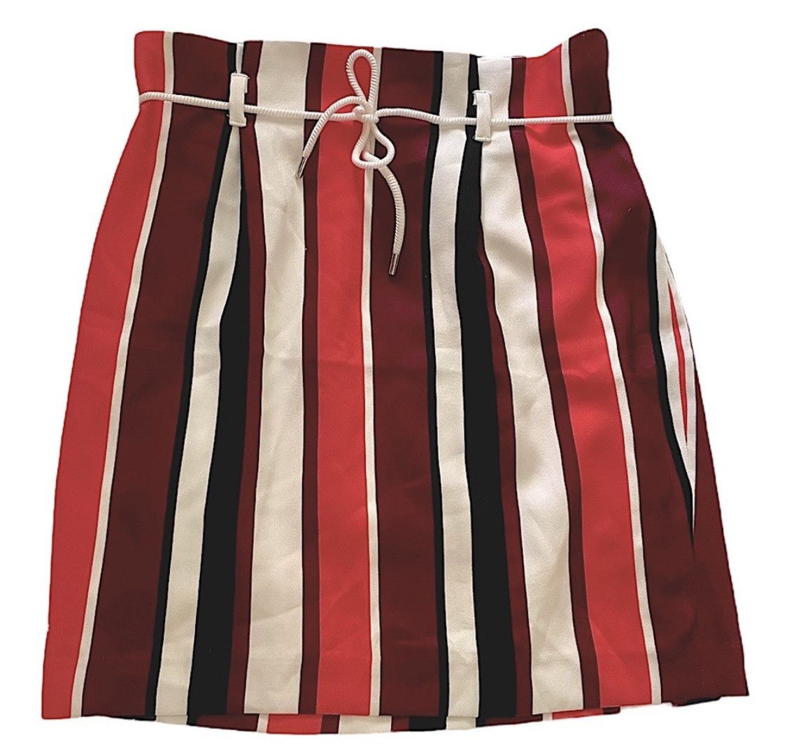 Express EXPRESS STRIPED MINI SKIRT Size 30" / US 8 / IT 44 - 7 Thumbnail