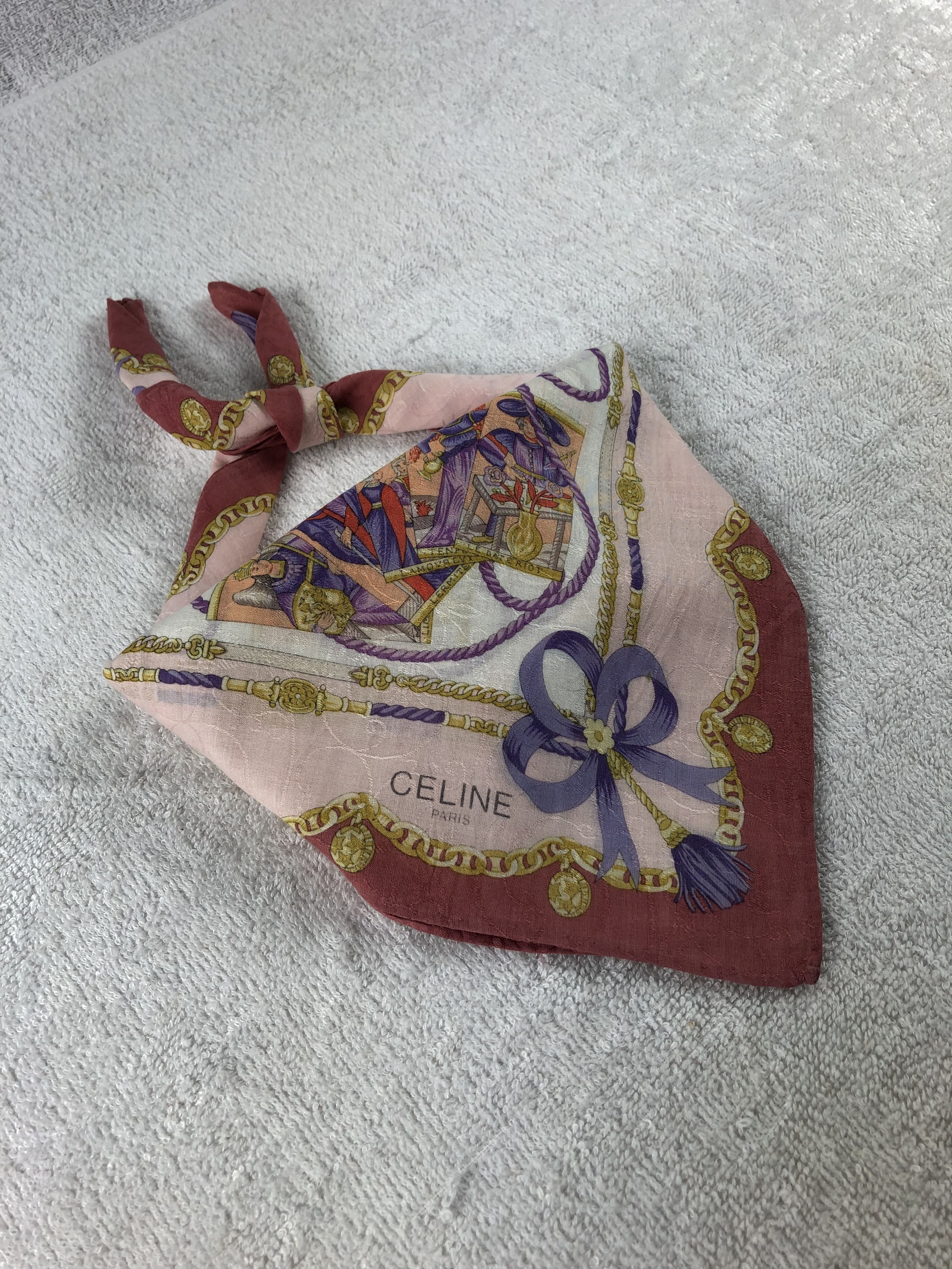 Celine Celine Handkerchief / Bandana / Neckerchief Size ONE SIZE - 1 Thumbnail
