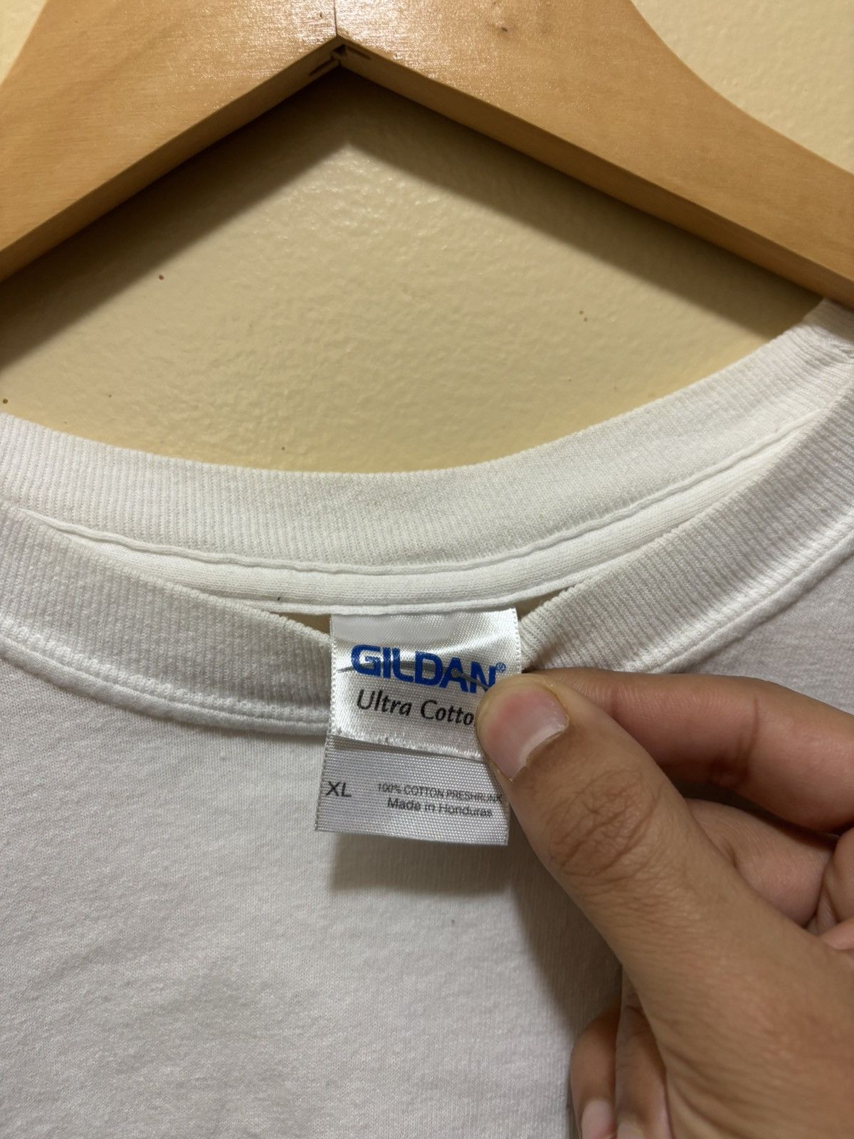 Gildan Just Hook Em T-shirt Vintage Swordfish Fishing Size US XL / EU 56 / 4 - 3 Thumbnail