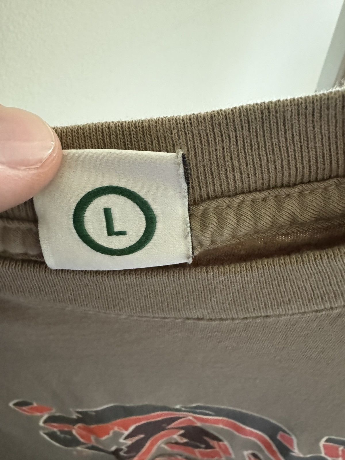 HIDDEN Hidden Ny Crumble Tee Khaki Size US L / EU 52-54 / 3 - 5 Thumbnail