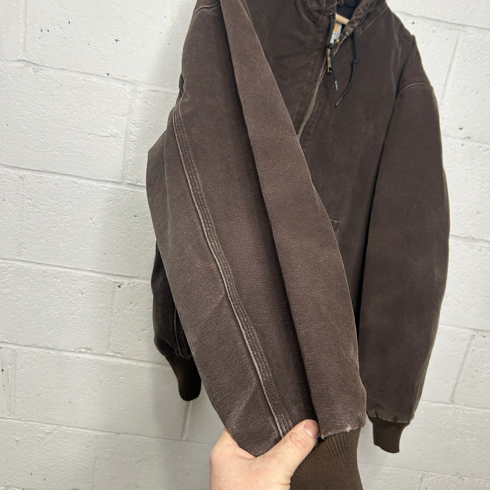 Carhartt Vintage Carhartt Hooded Active Jacket “Dark Brown” J130 DKB Size US XL / EU 56 / 4 - 6 Thumbnail