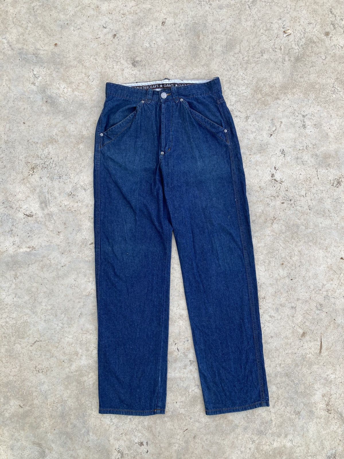 Jean Paul Gaultier Vintage 80’s Gaultier Jean’s Bucke Back Jean Paul Gaultier Size 30" / US 8 / IT 44 - 2 Thumbnail
