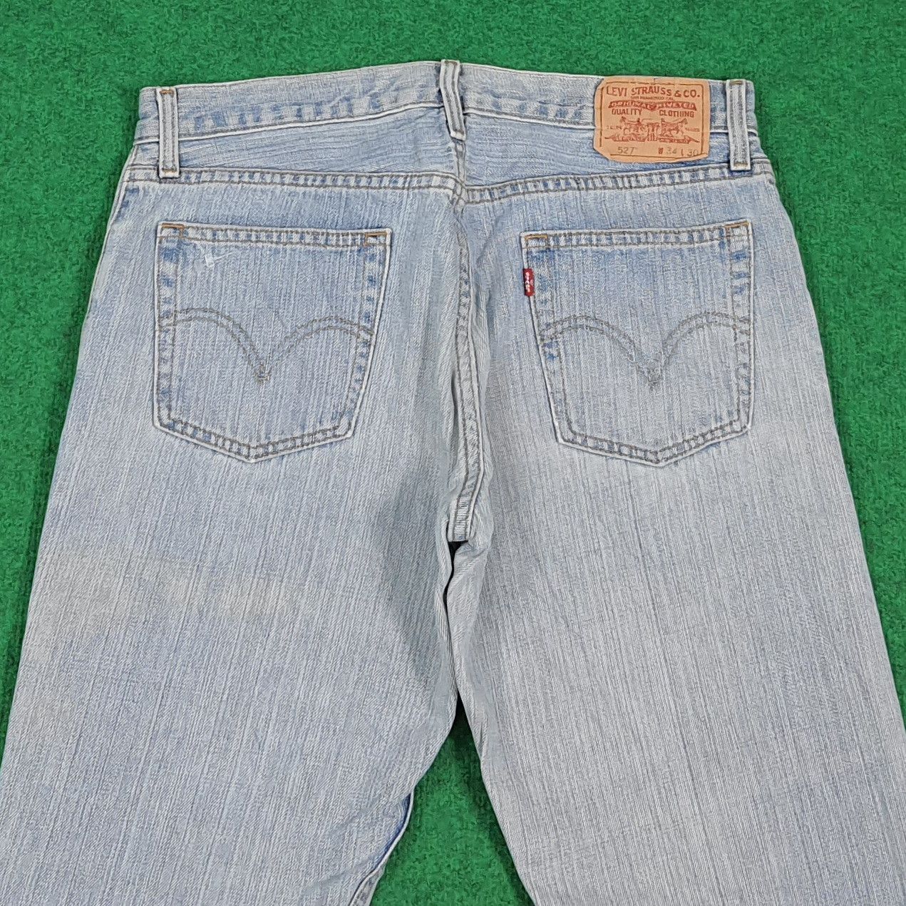 Levi's Vintage Levi's 527 Denim Low Rise Boot Cut Jeans C280N14 Size US 33 - 5 Thumbnail
