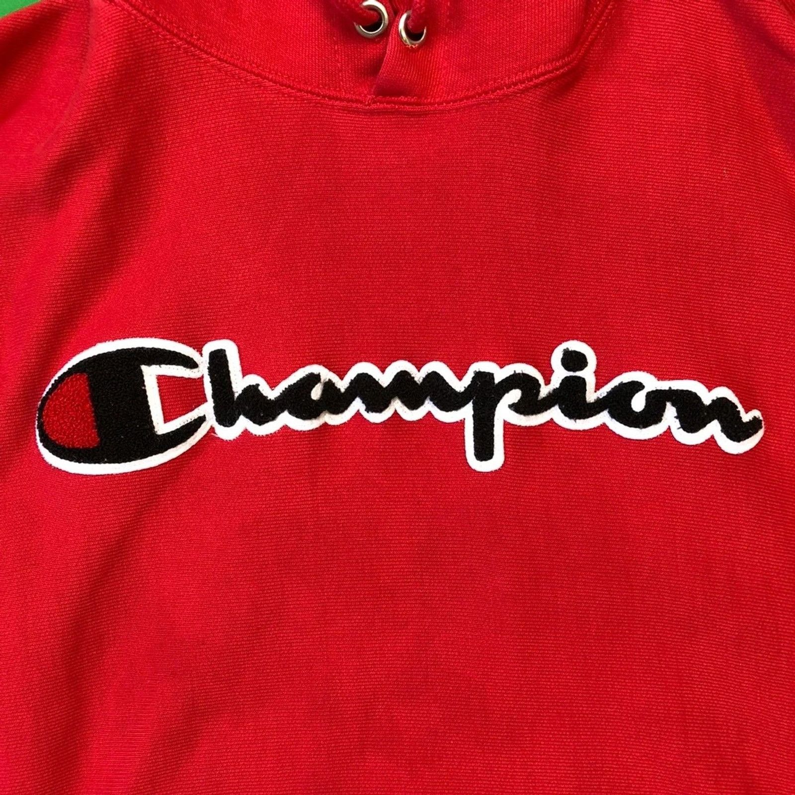 Champion × Vintage Champion Reverse Weave Hoodie Script Sweatshirt Pullover Size US S / EU 44-46 / 1 - 2 Thumbnail
